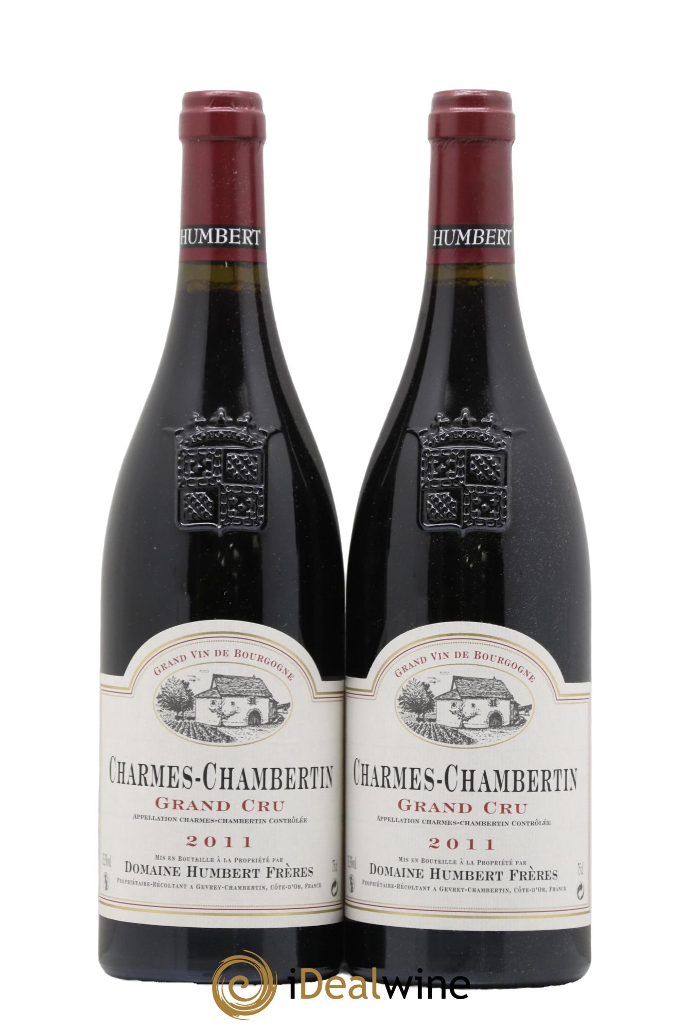 Charmes-Chambertin Grand Cru Humbert (Domaine) 2011 - Lot de 2 bouteilles - 0