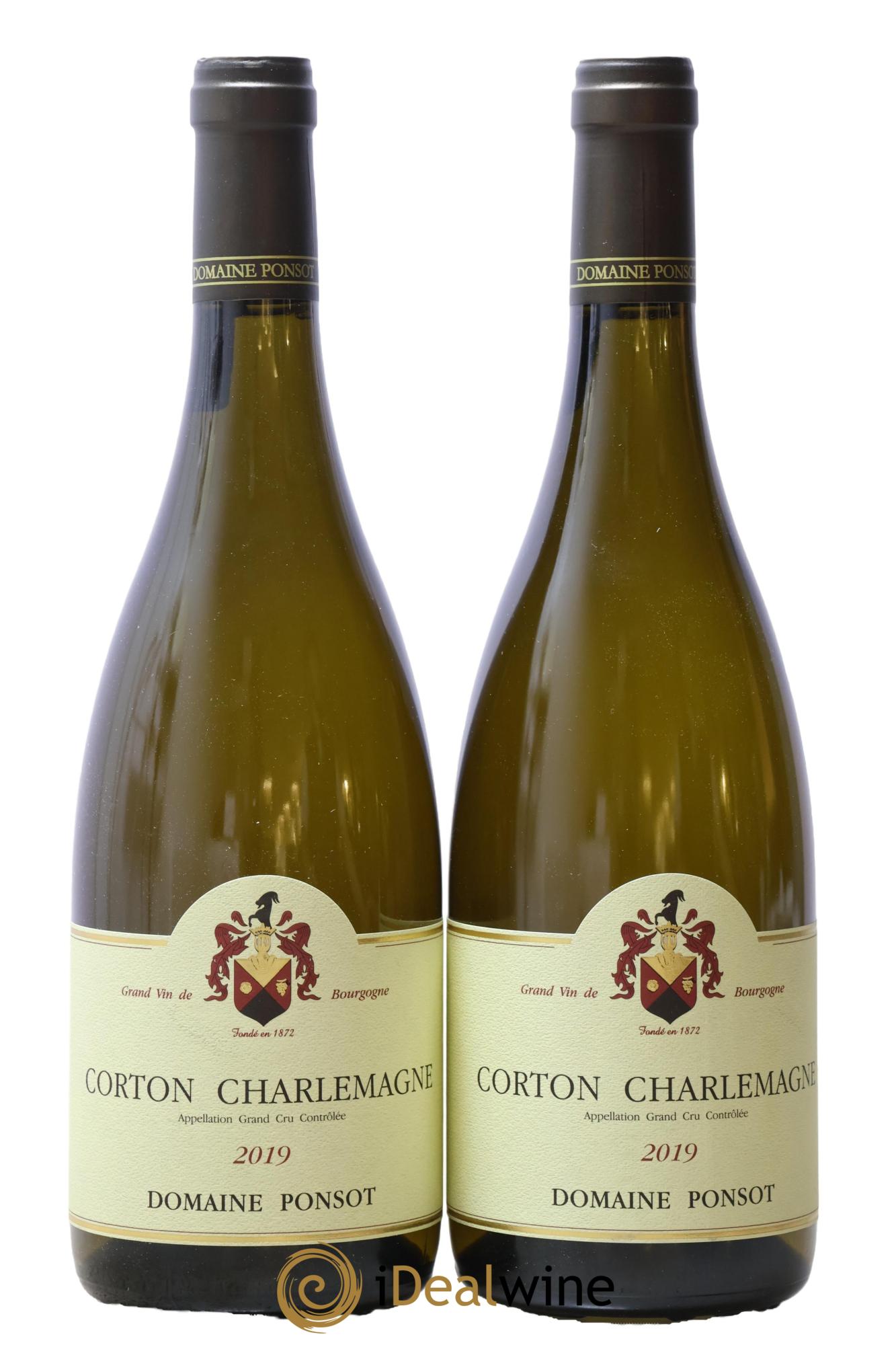 Corton-Charlemagne Grand Cru Ponsot (Domaine) 2019 - Lot de 2 bouteilles - 0