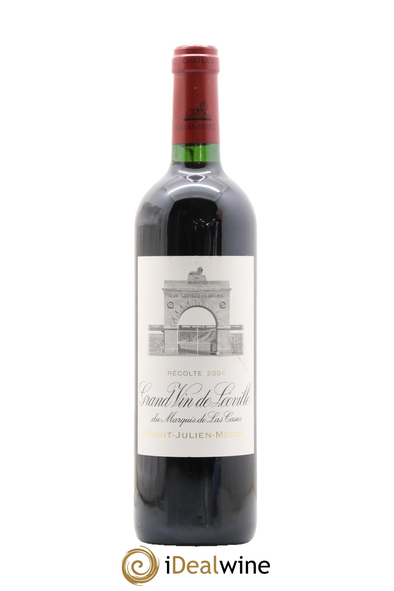 Château Léoville Las Cases 2ème Grand Cru Classé 2004 - Lot de 1 bouteille - 0