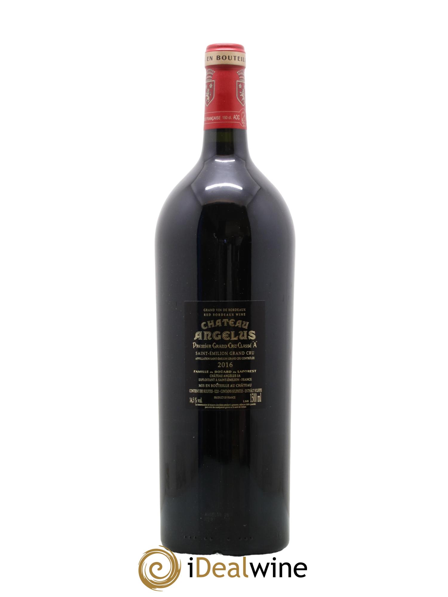 Château Angélus 1er Grand Cru Classé A 2016 - Lot de 1 magnum - 2