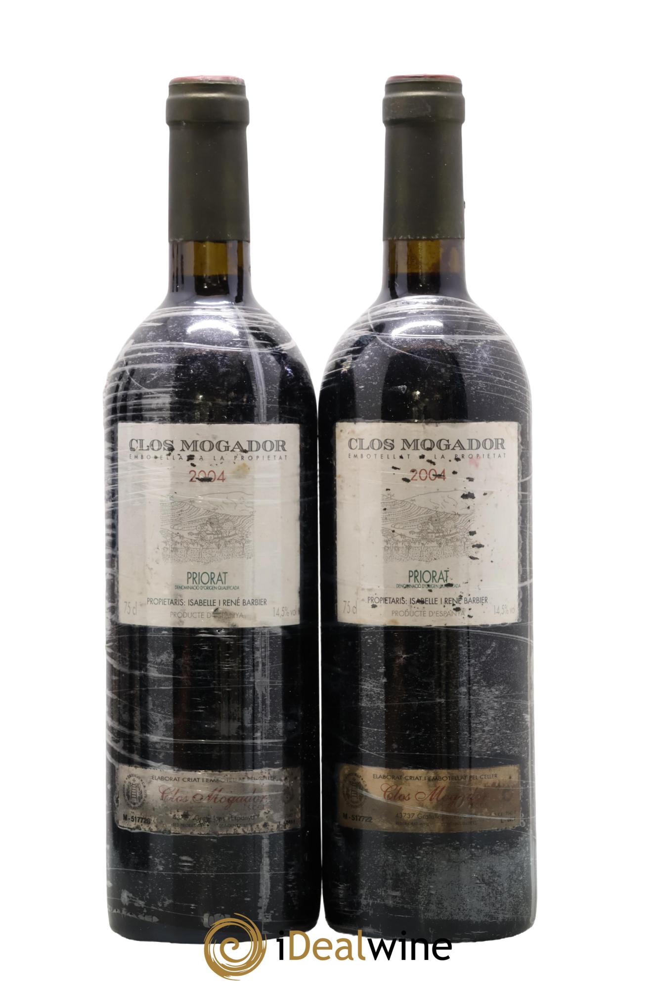 Priorat Clos Mogador DOCA René Barbier 2004 - Lotto di 2 bottiglie - 0