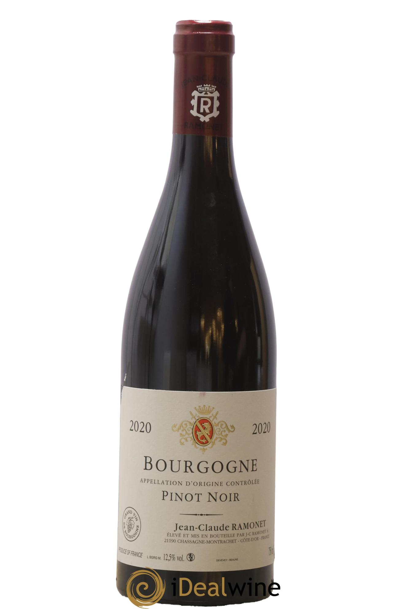 Bourgogne Pinot Noir Ramonet (Domaine) 2020 - Lot de 1 bouteille - 0
