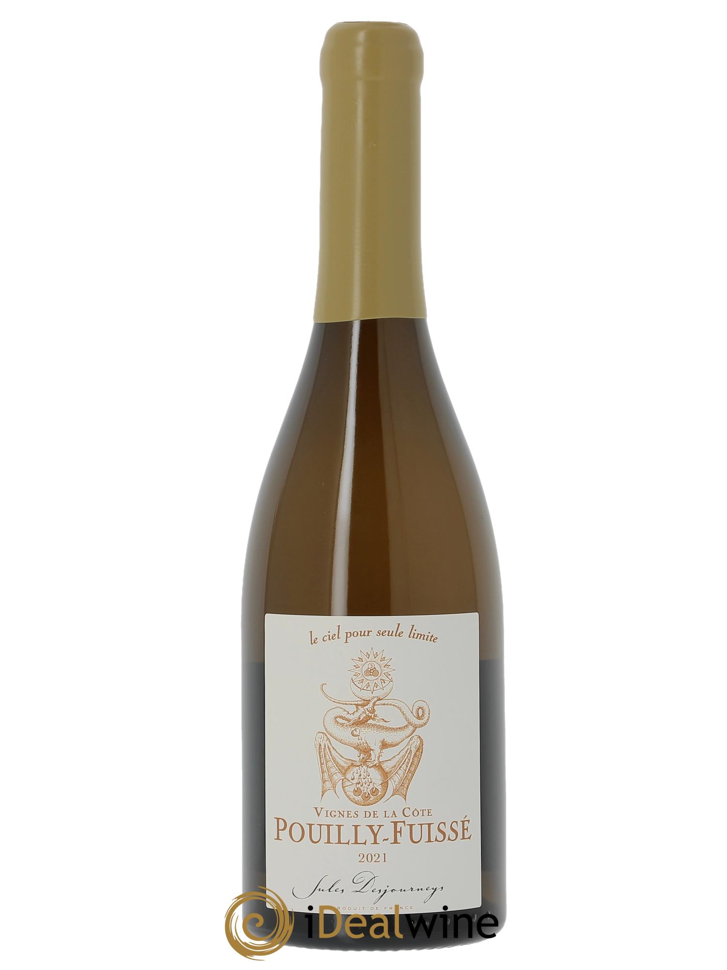 Pouilly-Fuissé Vignes de la Côte Jules Desjourneys 2021 - Lot de 1 bouteille - 0