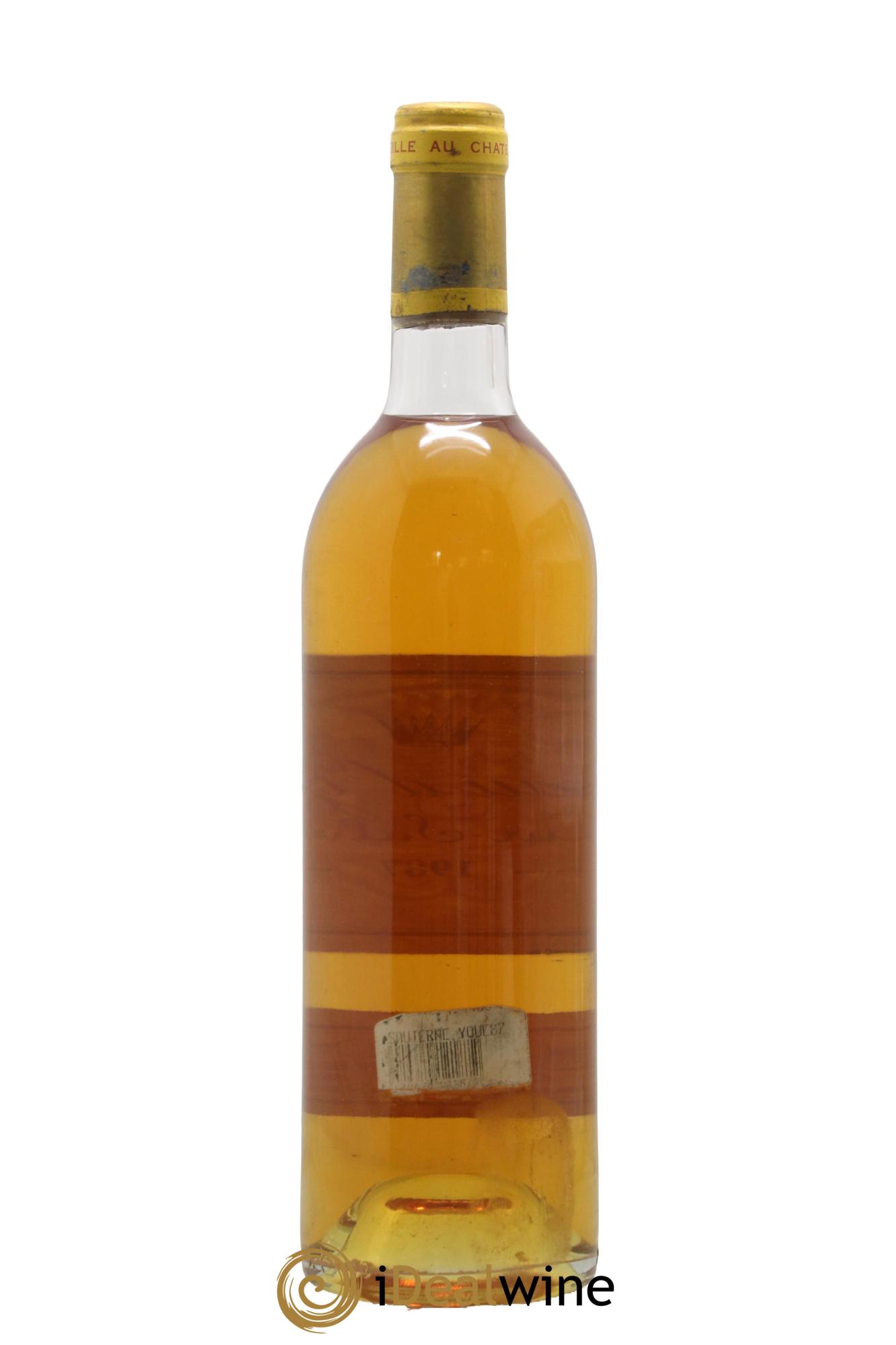 Château d' Yquem 1er Cru Classé Supérieur 1987 - Lotto di 1 bottiglia - 1