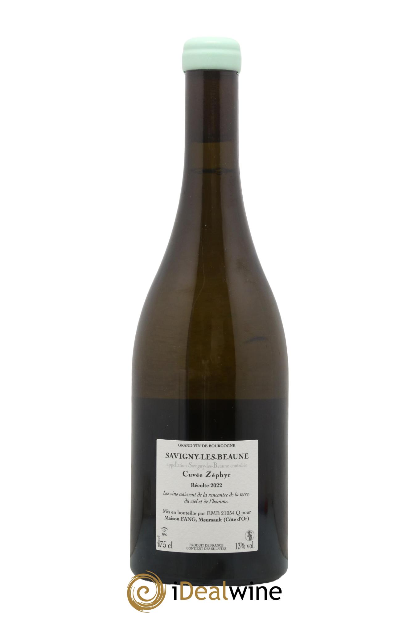 Savigny-lès-Beaune Cuvée Zephyr Maison Fang 2022 - Lot de 1 bouteille - 1
