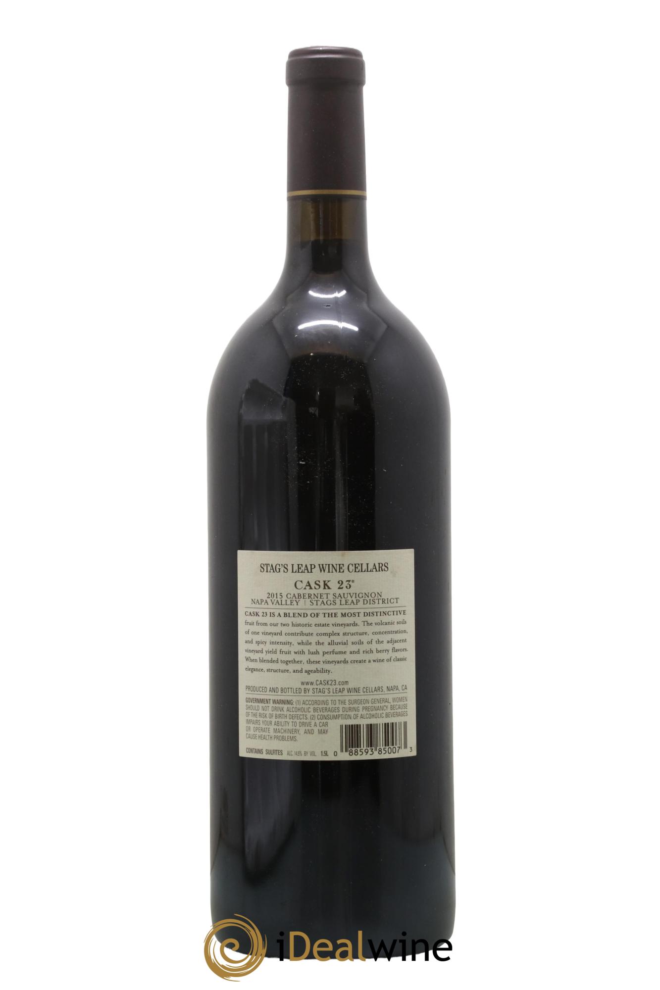Napa Stag's Leap - Cask 23 Stag's Leap Wine Cellars 2015 - Lotto di 1 magnum - 1