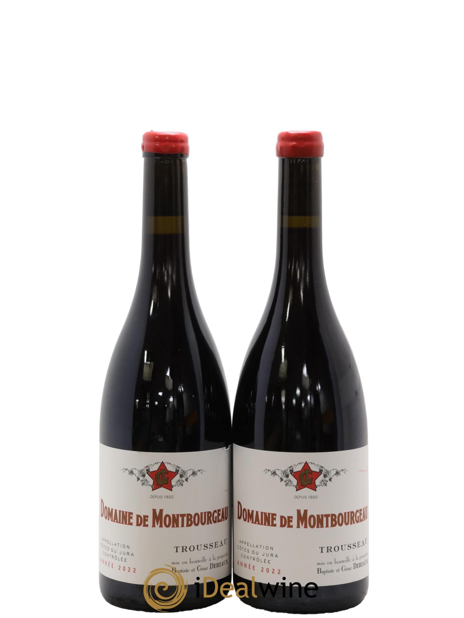 Côtes du Jura Trousseau Montbourgeau 2022 - Lot de 2 bouteilles - 0