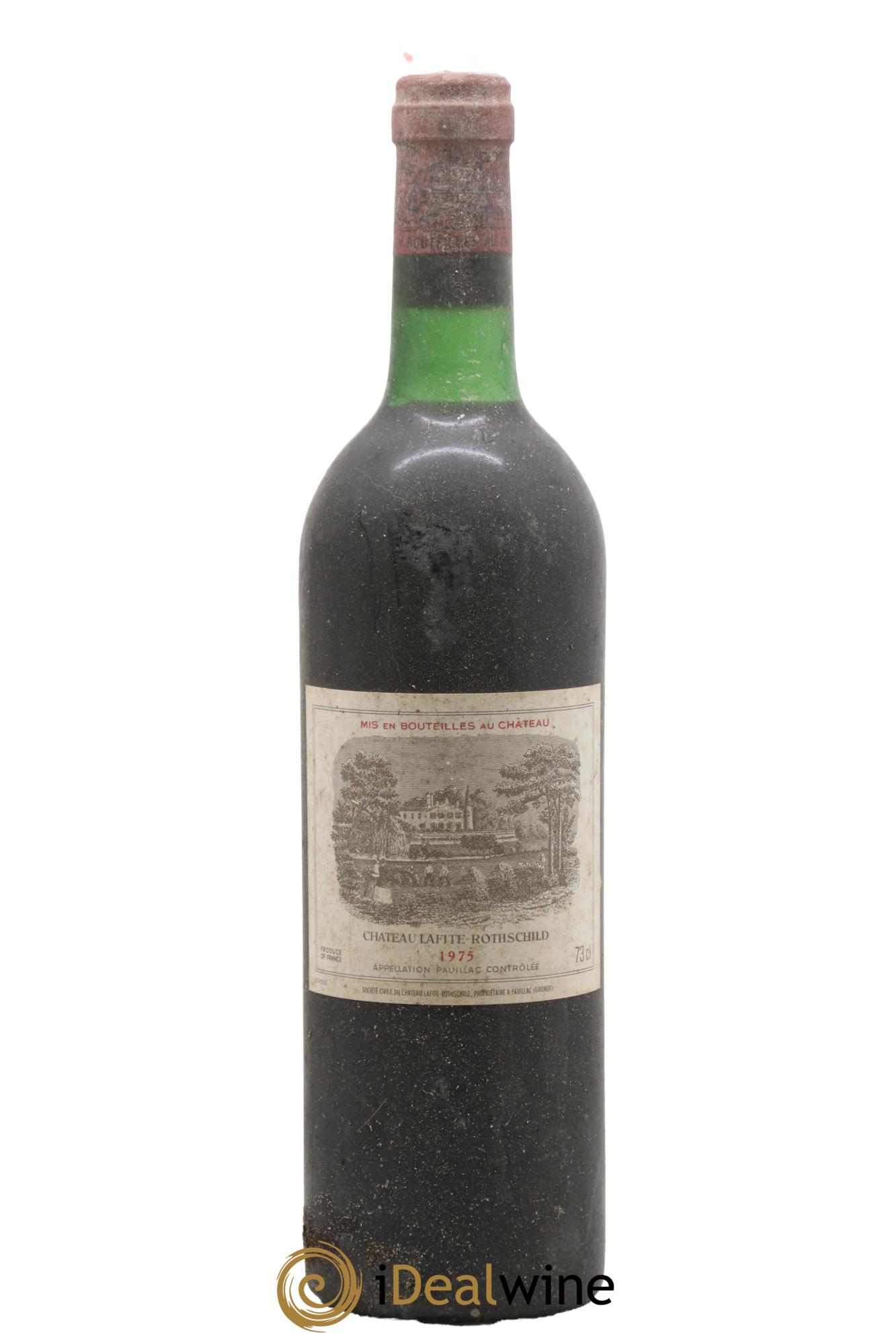 Château Lafite Rothschild 1er Grand Cru Classé 1975 - Lot de 1 bouteille - 0