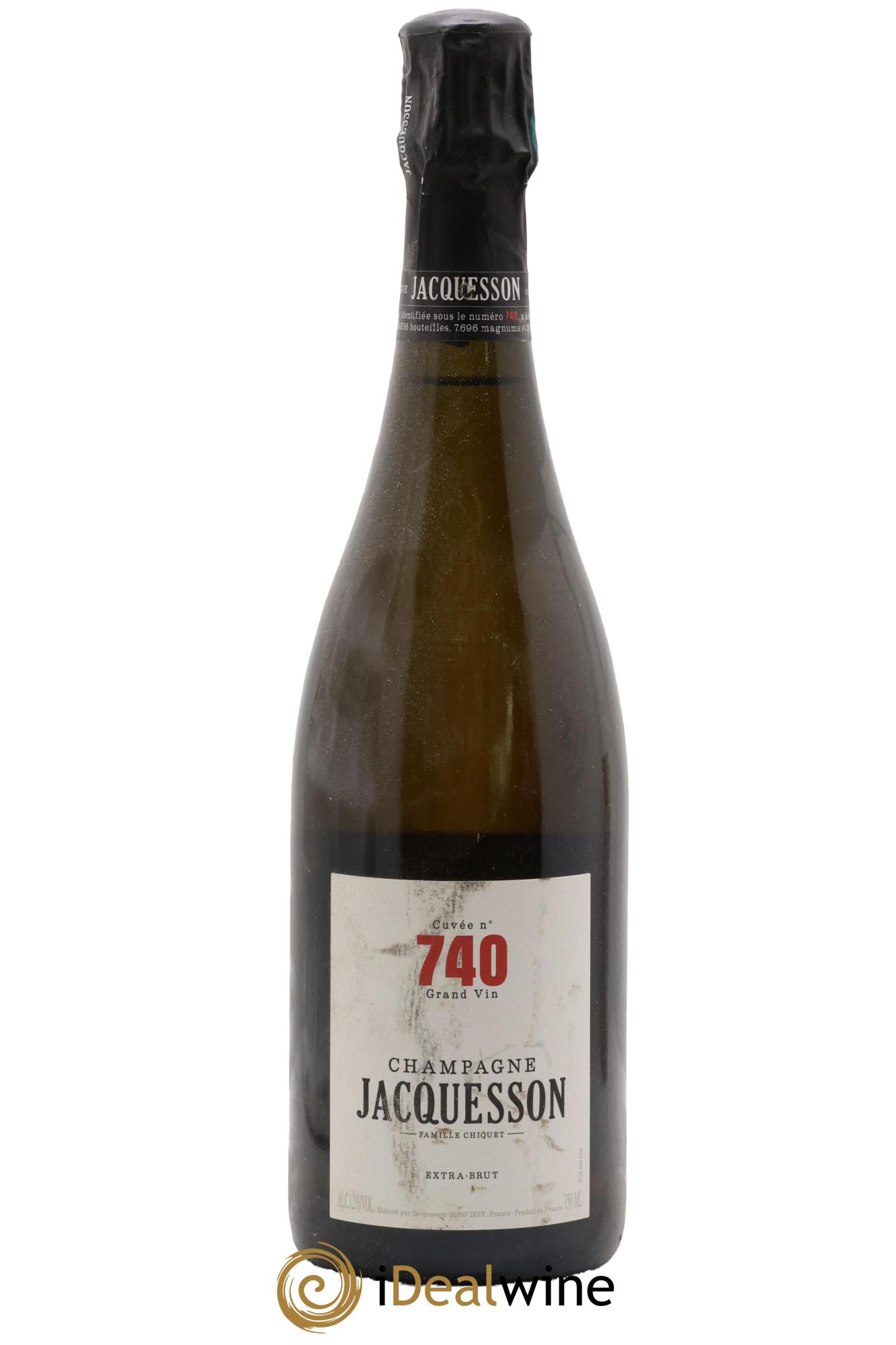 Cuvée 740 Extra-Brut Jacquesson - Posten von 1 Flasche - 0