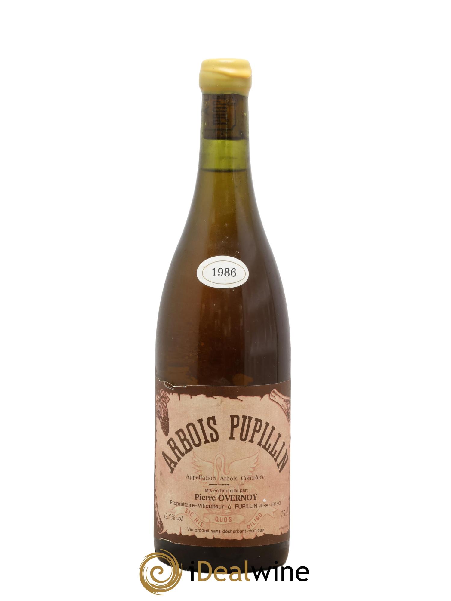 Arbois Pupillin Savagnin (cire jaune) Overnoy-Houillon (Domaine) 1986 - Lotto di 1 bottiglia - 0