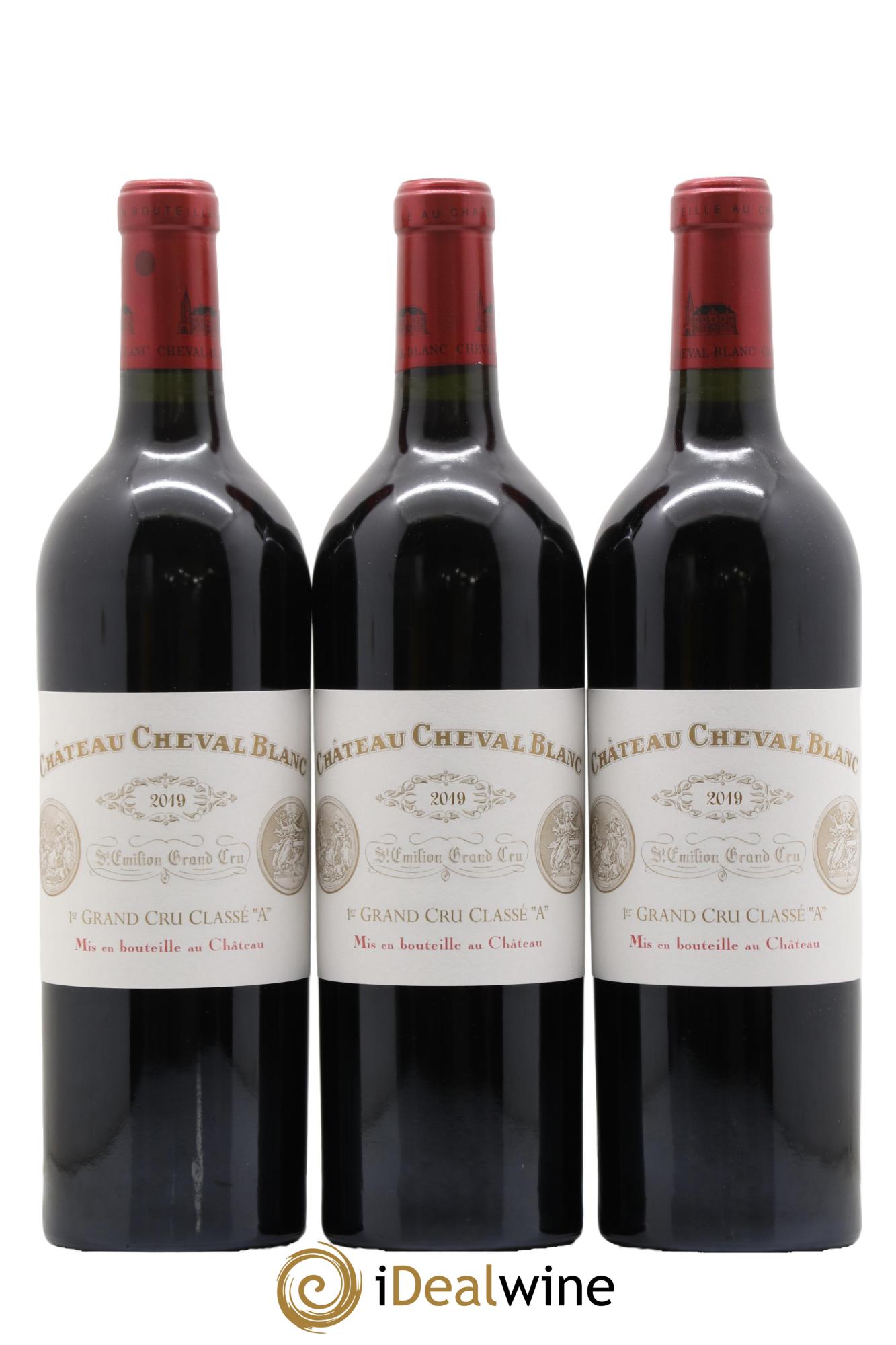 Château Cheval Blanc 1er Grand Cru Classé A 2019 - Lot de 6 bouteilles - 3