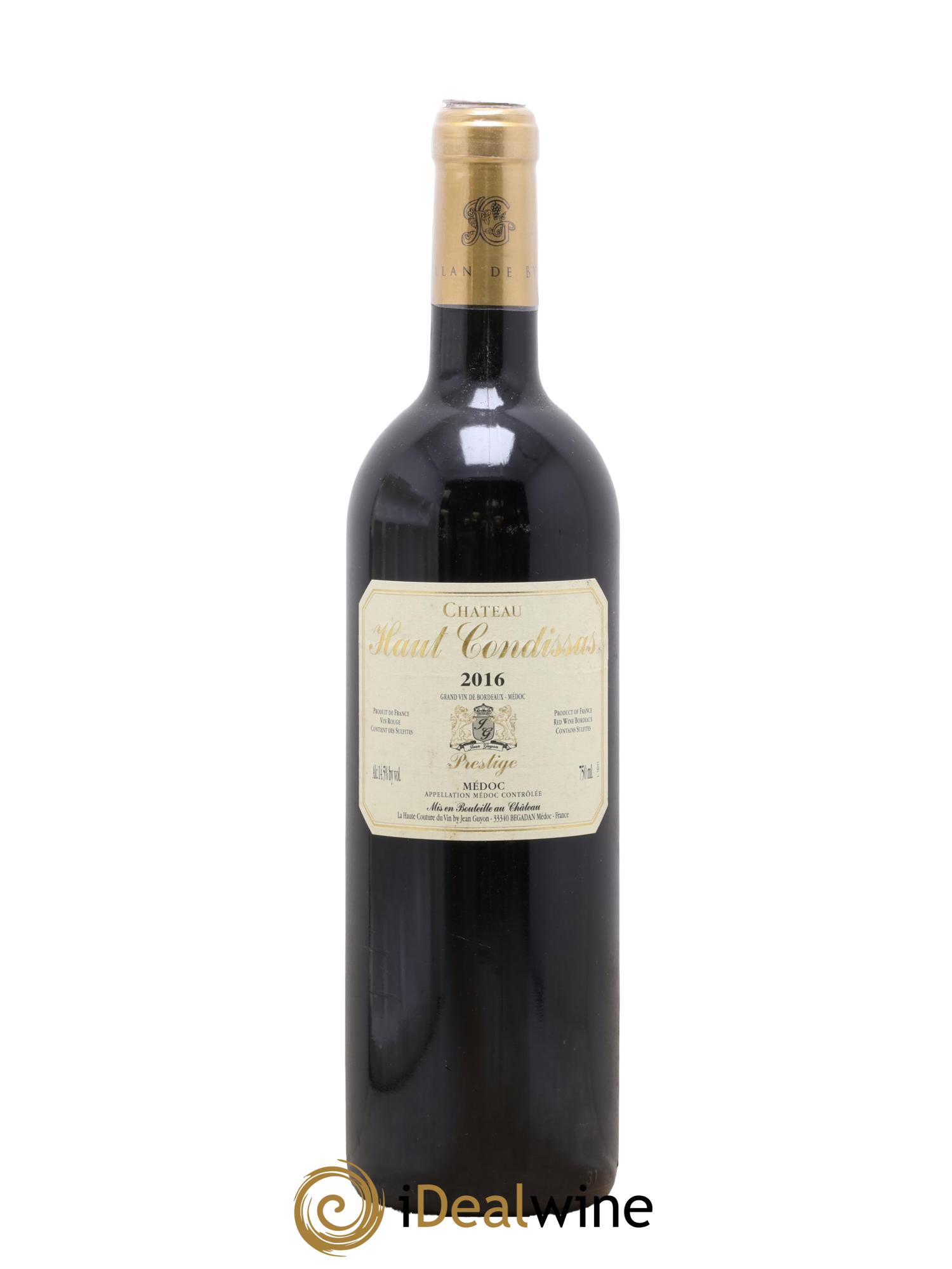Haut-Condissas - Cuvée Prestige 2016 - Lotto di 1 bottiglia - 0