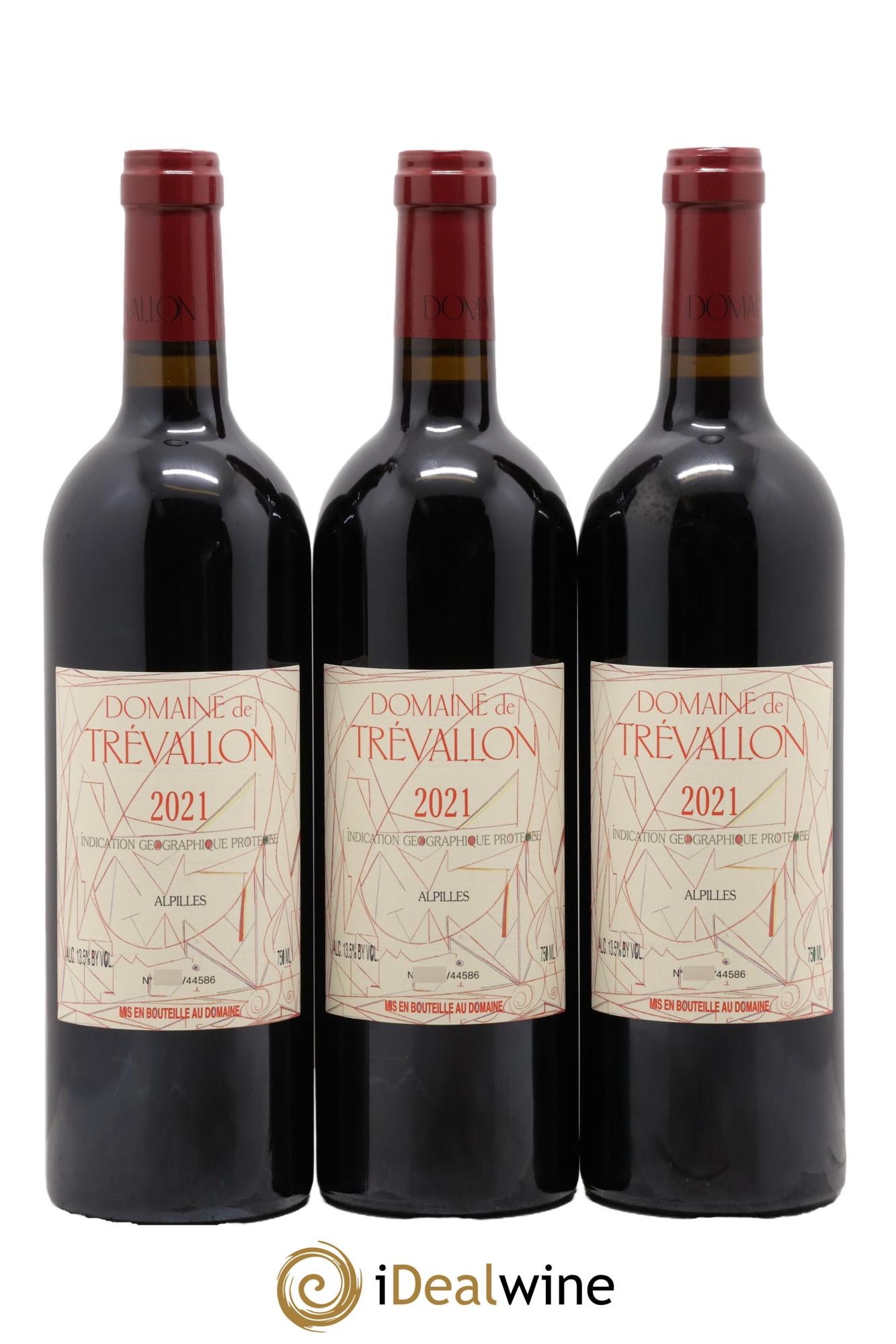 Alpilles Trévallon (Domaine de) Eloi Dürrbach 2021 - Lotto di 3 bottiglie - 0