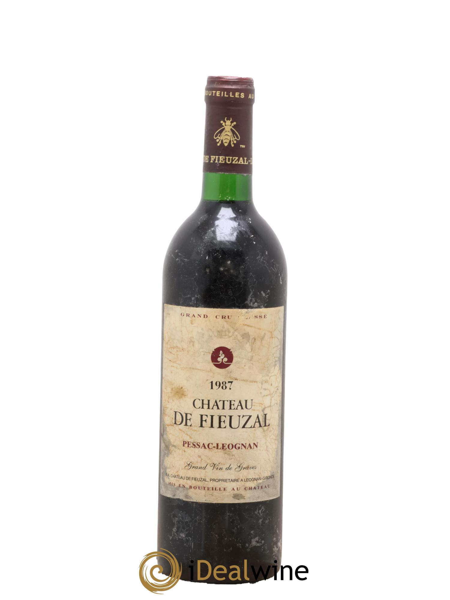 Château de Fieuzal Cru Classé de Graves 1987 - Lot de 1 bouteille - 0