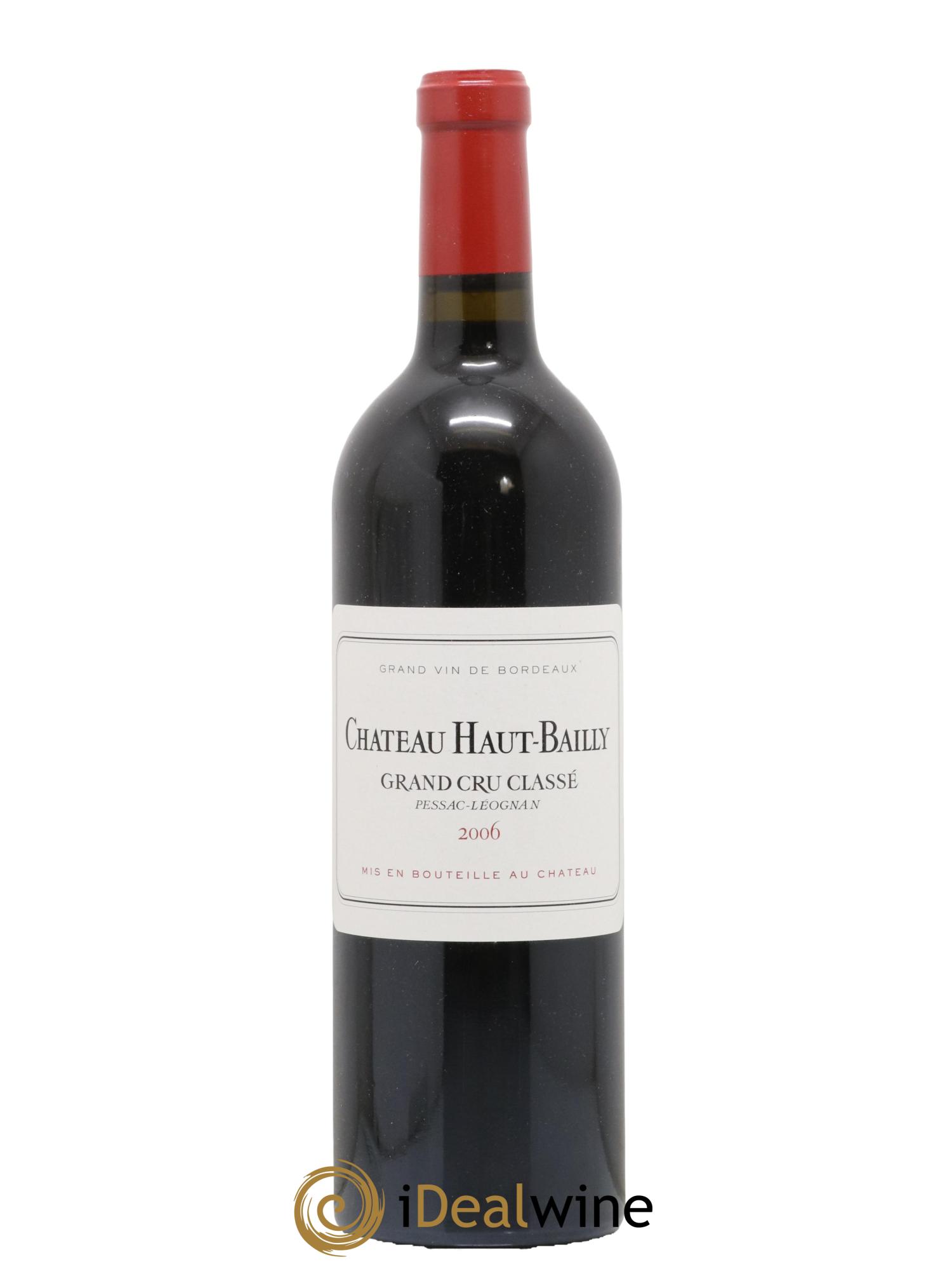 Château Haut-Bailly Cru Classé de Graves 2006 - Lot de 1 bouteille - 0