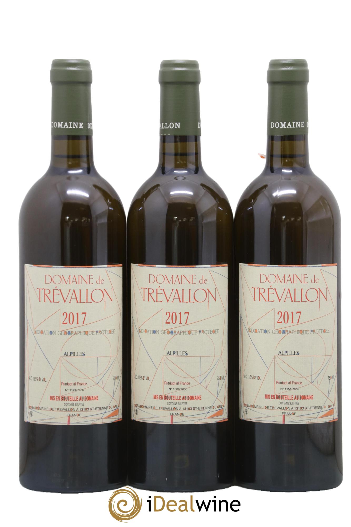 IGP Alpilles Trévallon (Domaine de) Eloi Dürrbach 2017 - Lot of 3 bottles - 0