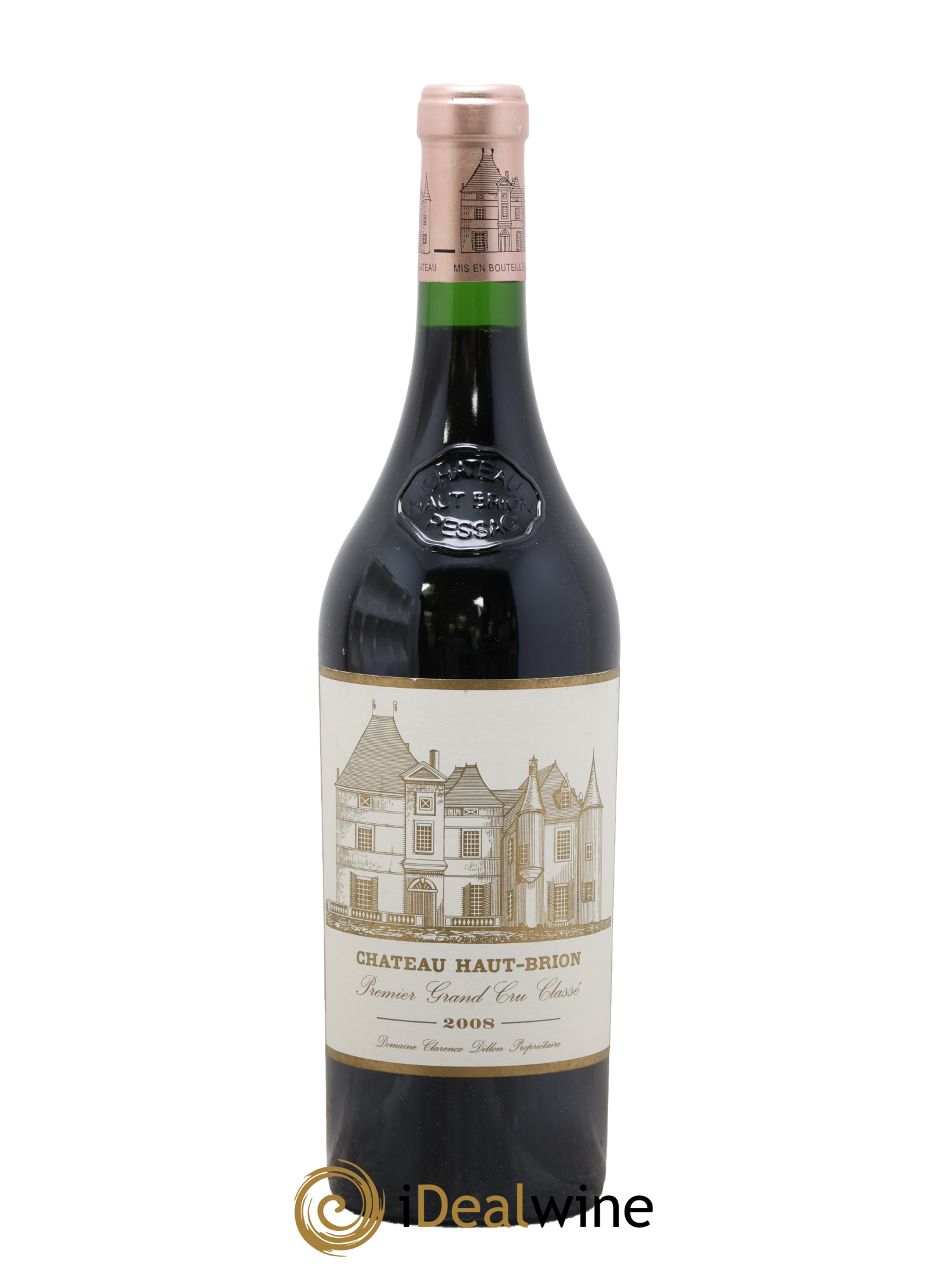 Château Haut Brion 1er Grand Cru Classé 2008 - Lot de 1 bouteille - 0