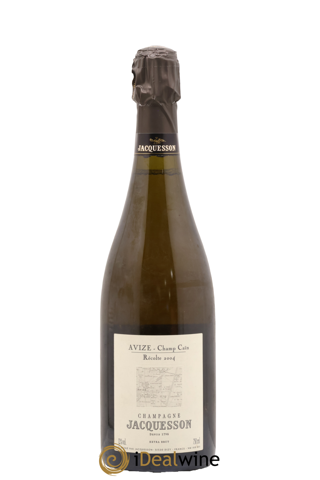 Avize Champ Caïn Extra-Brut Jacquesson 2004 - Posten von 1 Flasche - 1