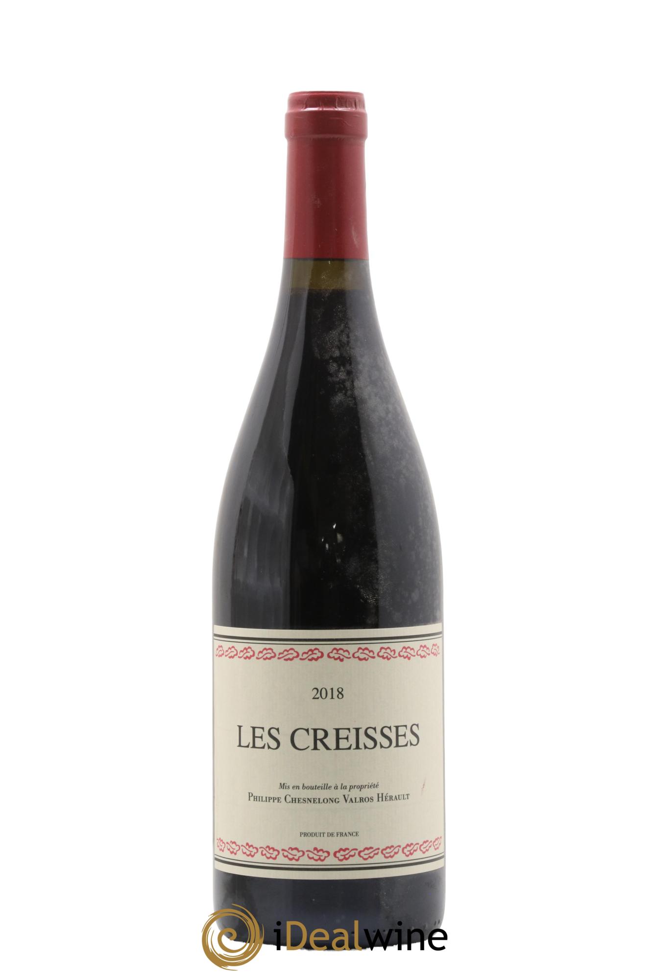 Vin de France Les Creisses Les Creisses (Domaine) 2018 - Lot de 1 bouteille - 0