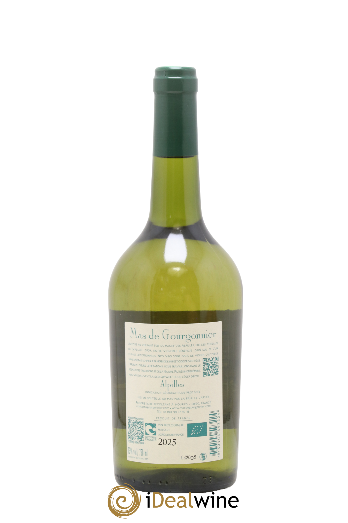 Alpilles Mas Gourgonnier 2025 - Lot of 1 bottle - 1