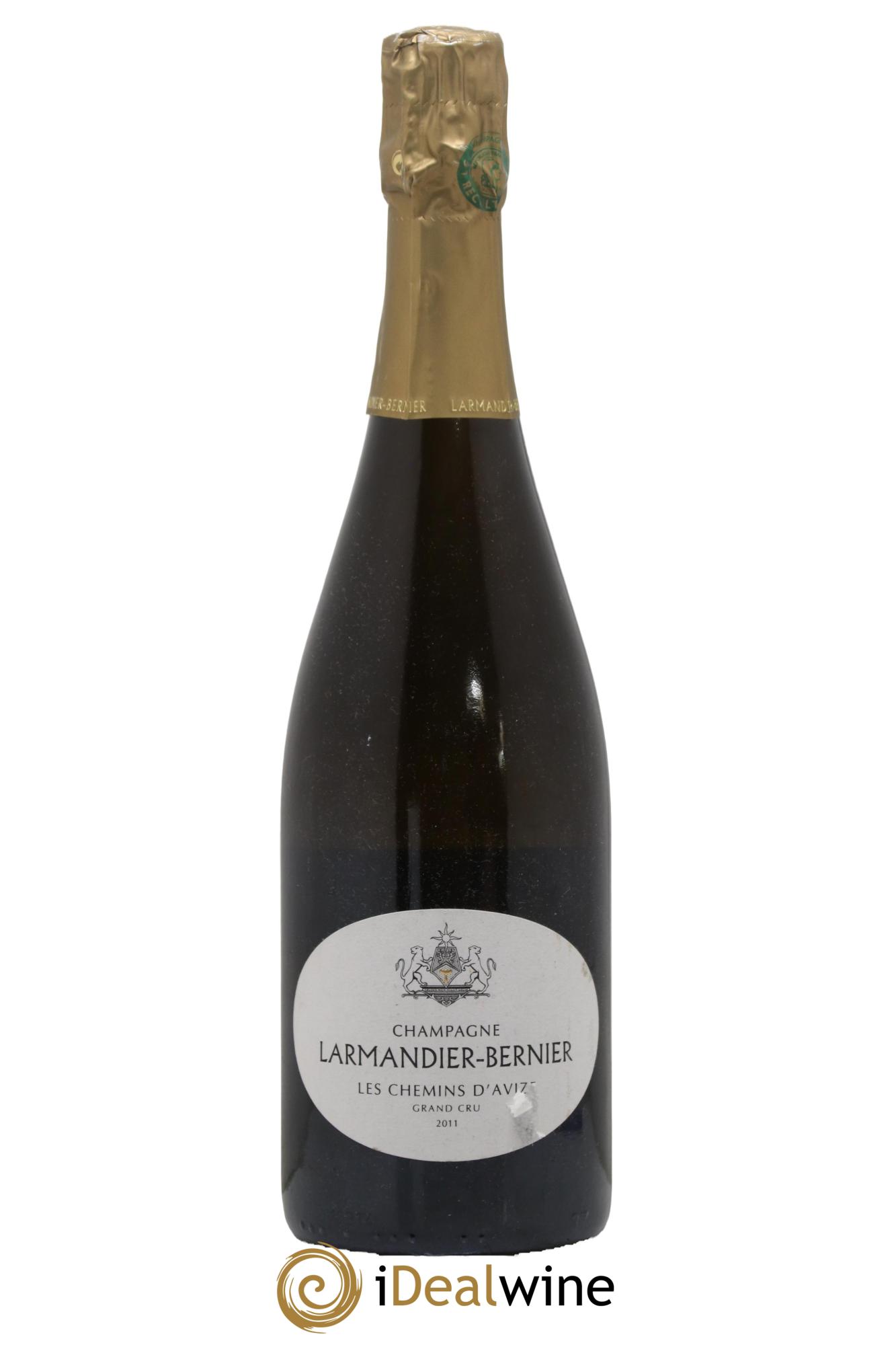 Les Chemins d'Avize Grand Cru Extra-Brut Larmandier-Bernier 2011 - Lot de 1 bouteille - 0