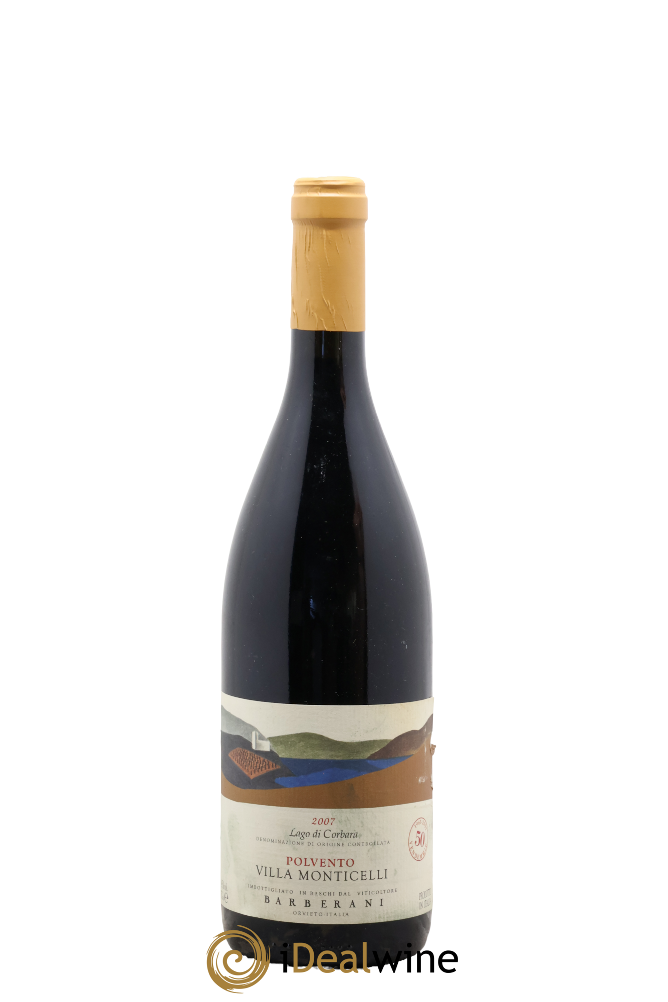 Ombrie Barberani Villa Monticelli Polvento Largo di Corbara 2007 - Lot de 1 bouteille - 0