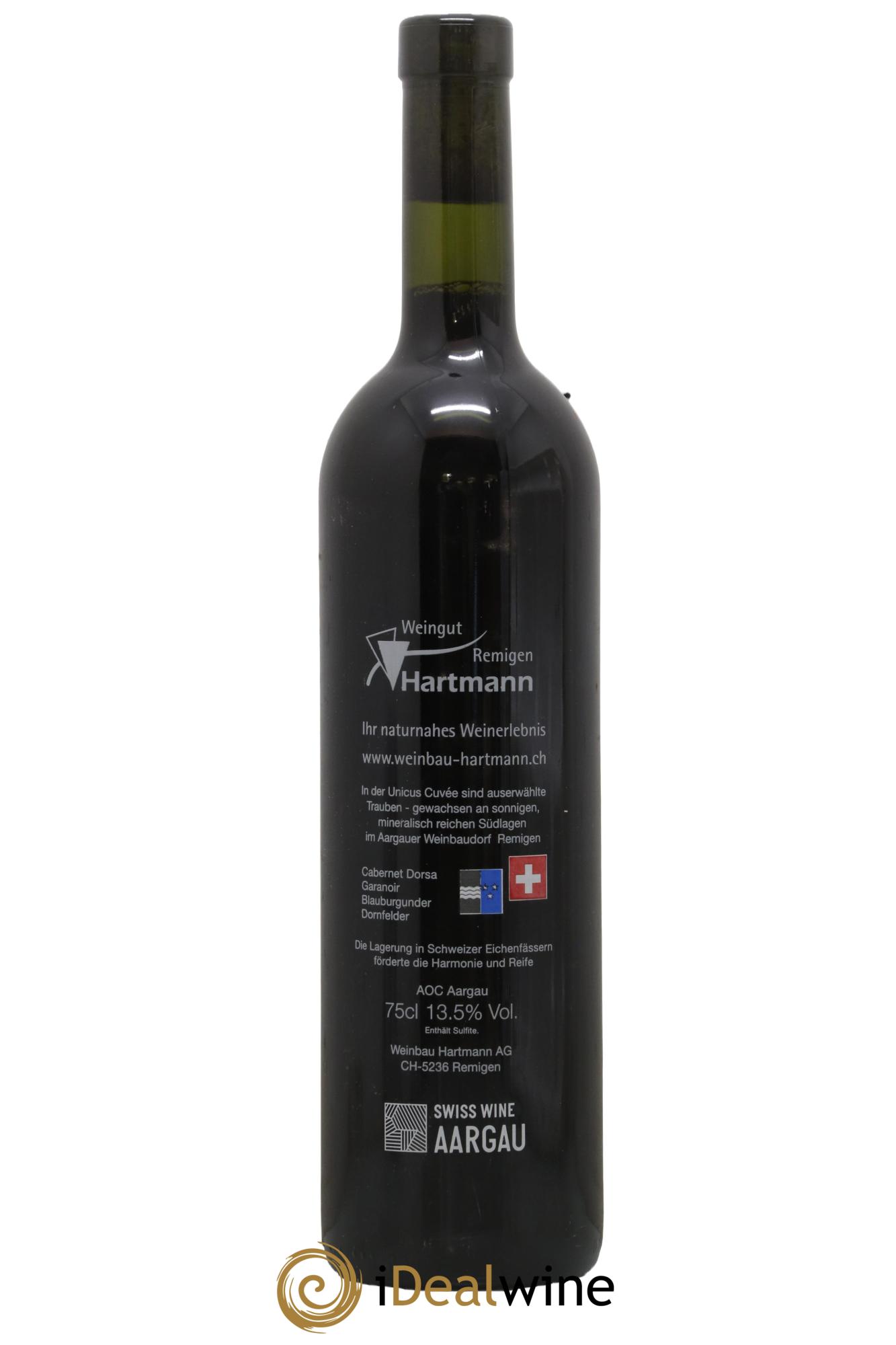 Vins Etrangers Suisse Weingut Remigen Hartmann - Lot de 1 bouteille - 1