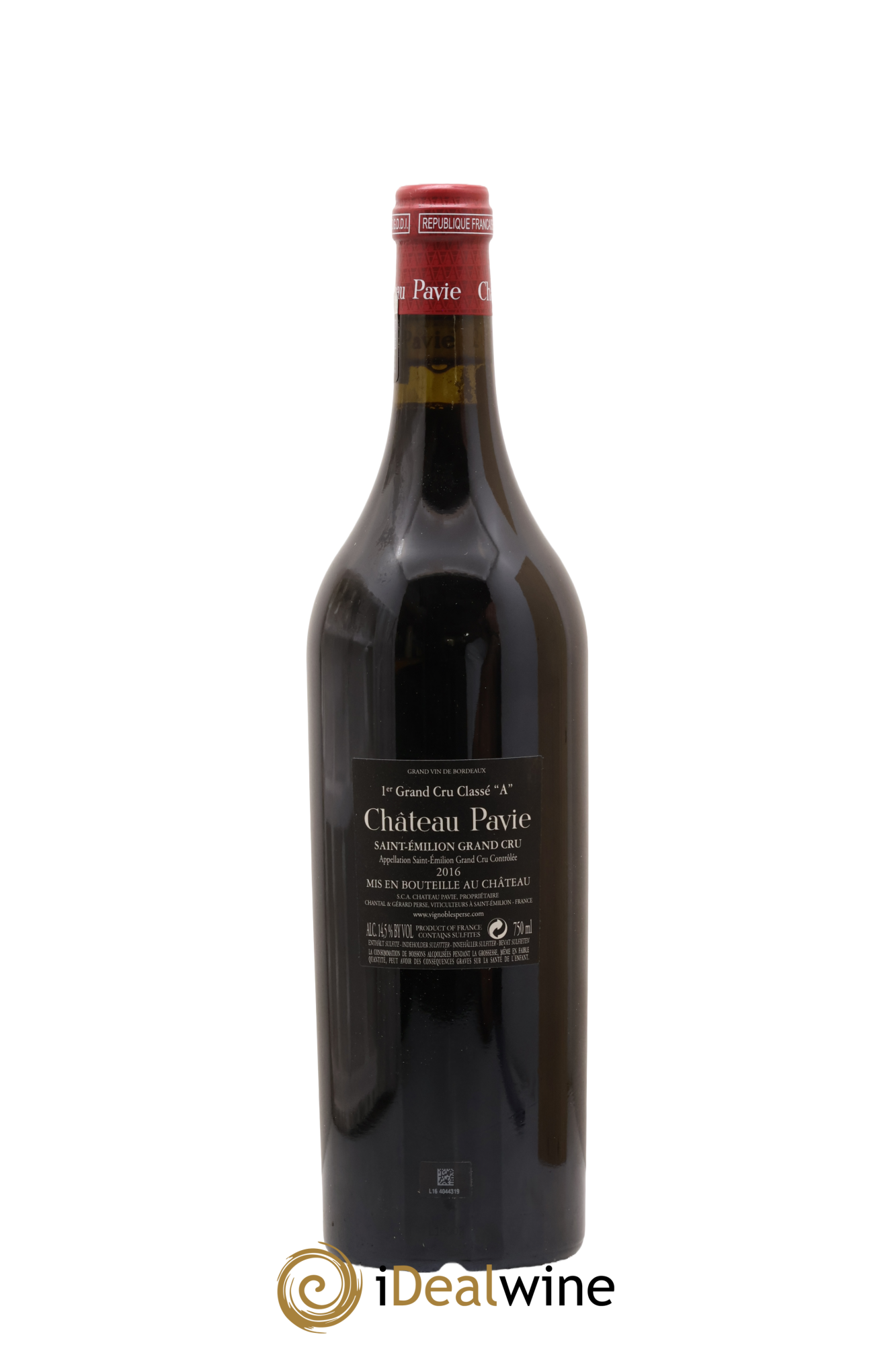 Château Pavie 1er Grand Cru Classé A 2016 - Posten von 1 Flasche - 2