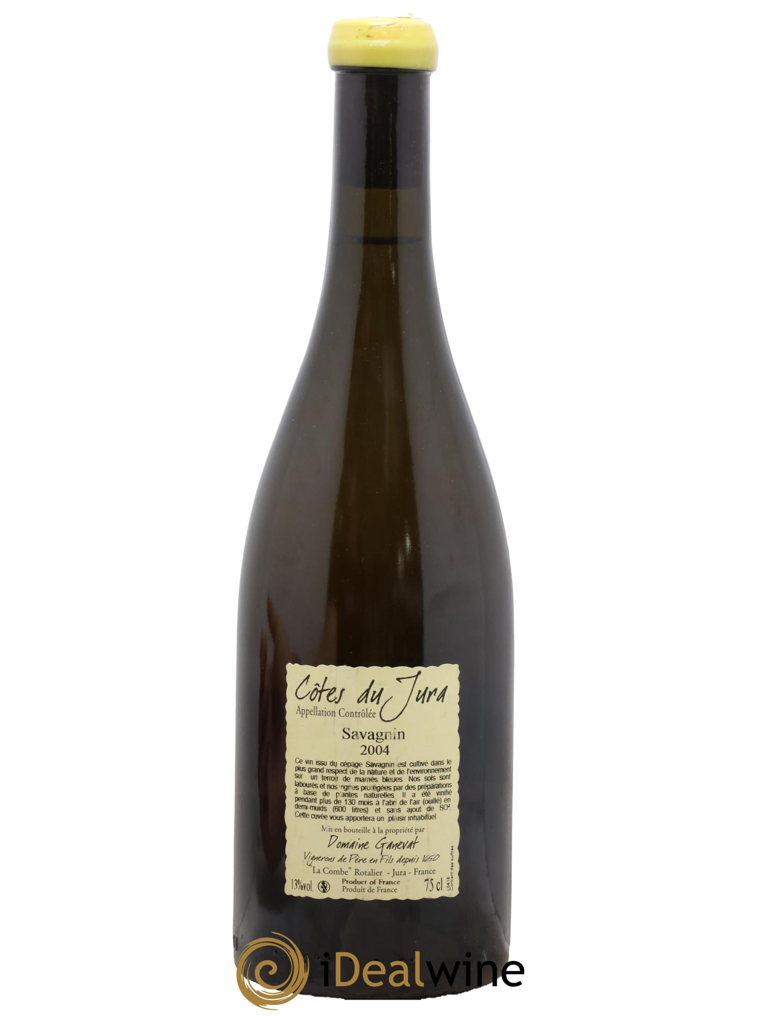 Côtes du Jura Les Vignes de mon Père Jean-François Ganevat (Domaine) 2004 - Lotto di 1 bottiglia - 1