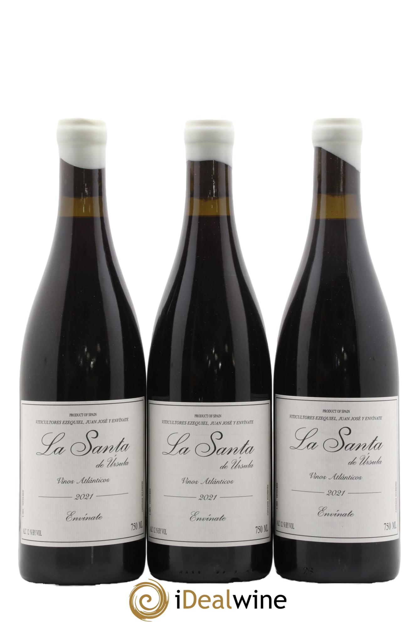 Espagne Tenerife La Santa Du Ursula Envinate 2021 - Lot de 3 bouteilles - 0