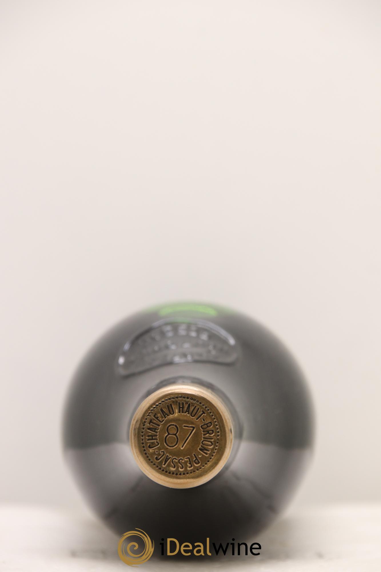 Château Haut Brion 1er Grand Cru Classé 1987 - Lot de 2 bouteilles - 1