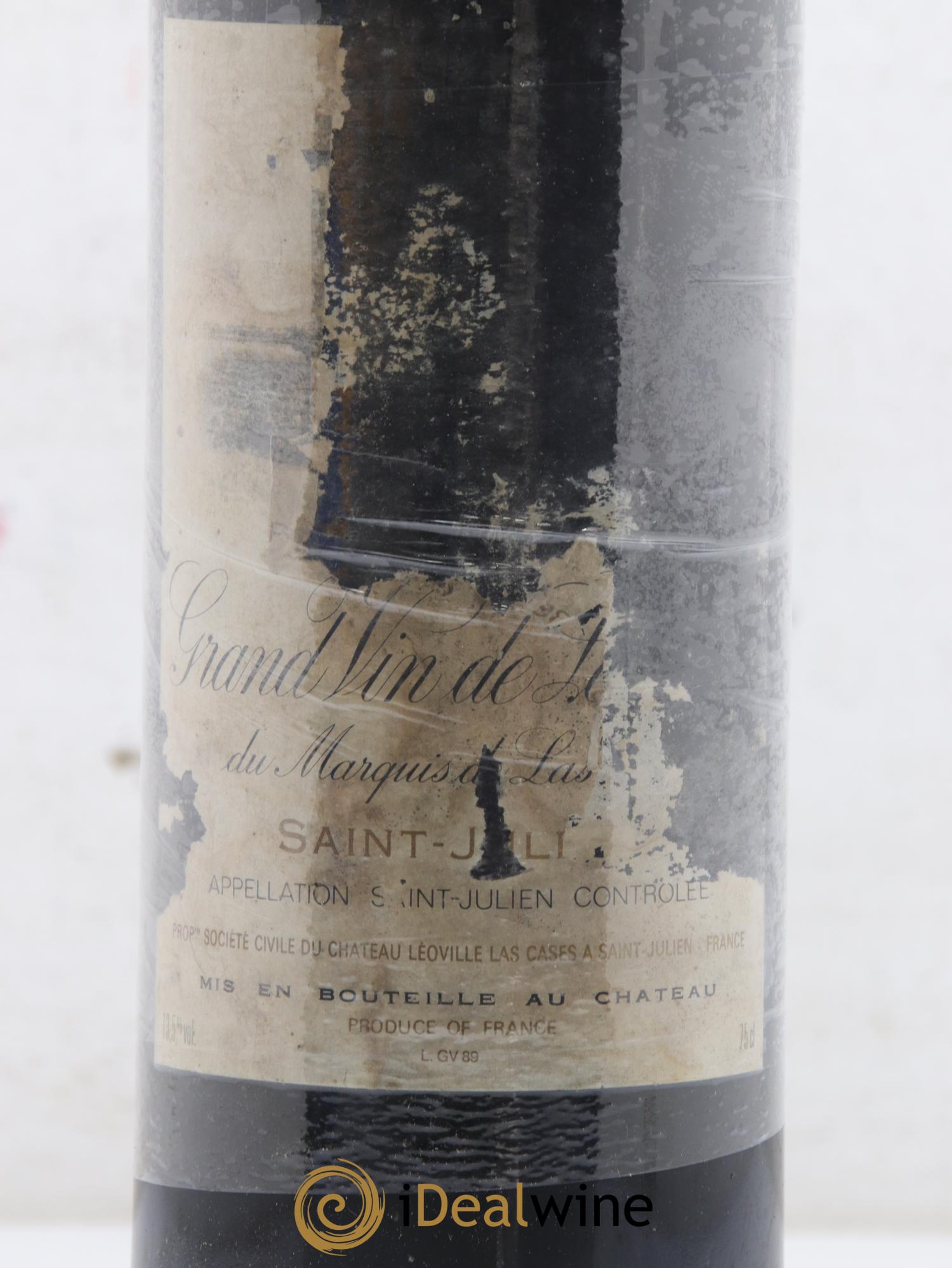 Château Léoville Las Cases 2ème Grand Cru Classé 1989 - Lot de 1 bouteille - 1