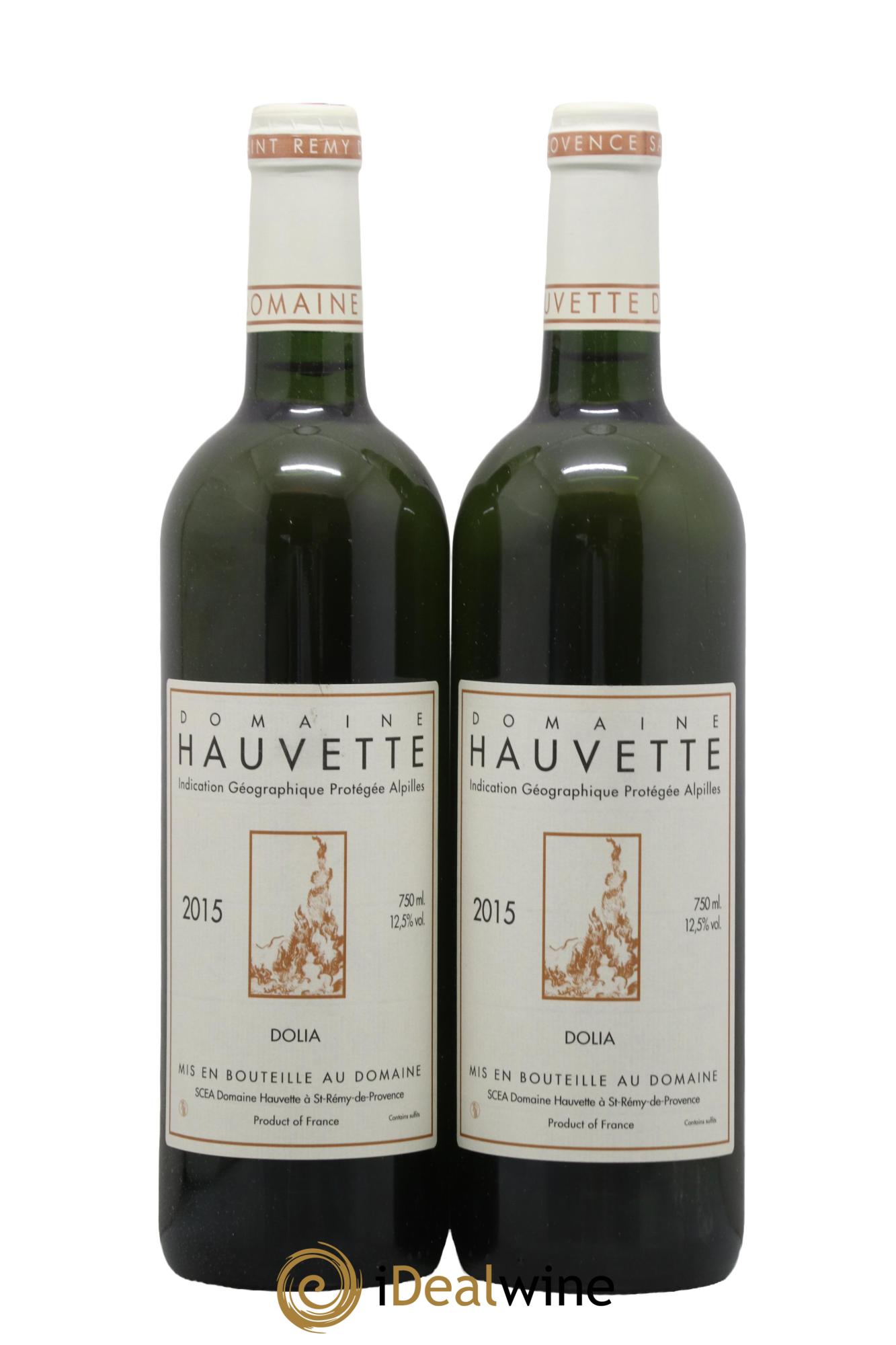 IGP des Alpilles Dolia Hauvette (Domaine) 2015 - Lot of 2 bottles - 0