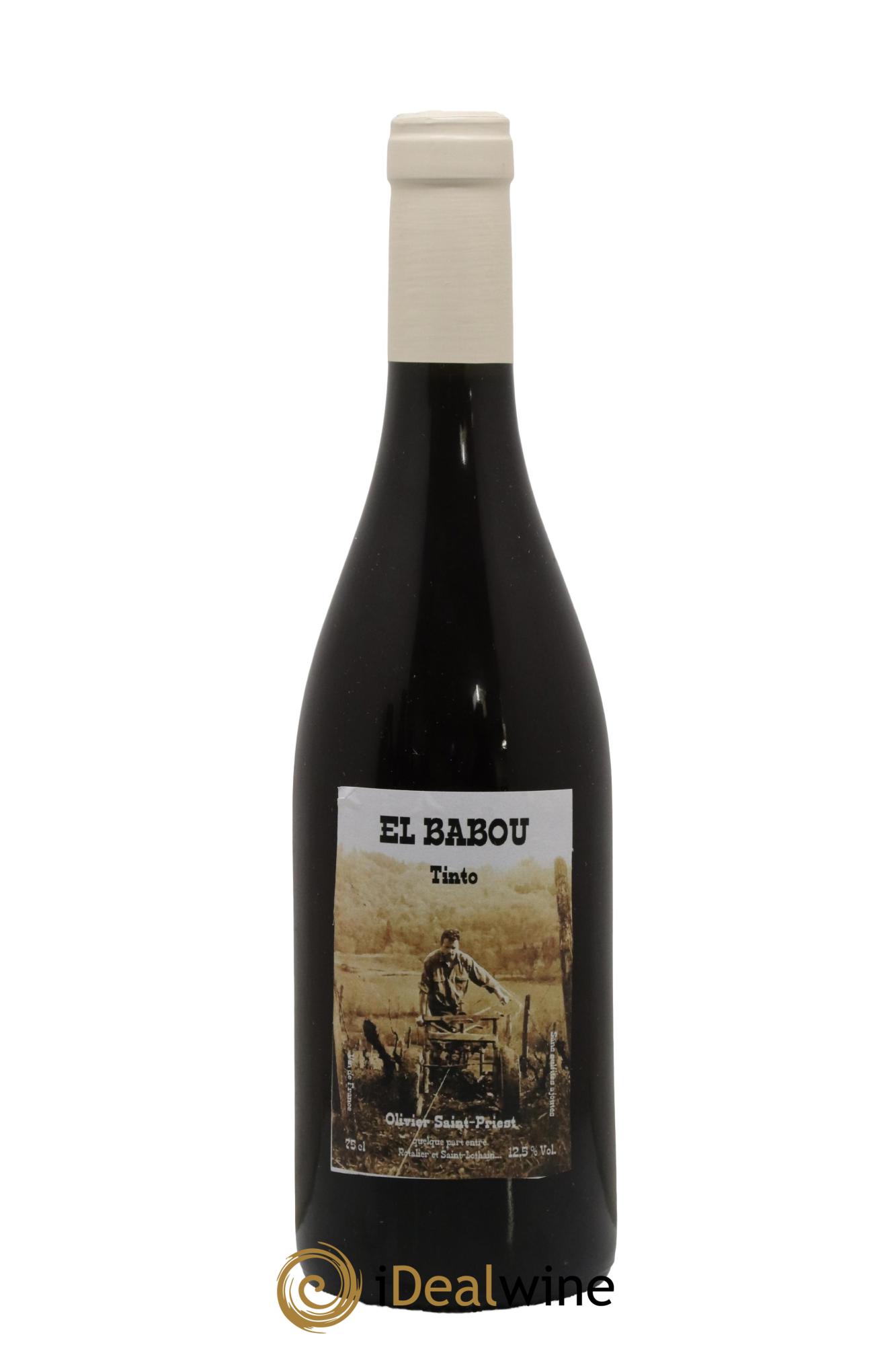Vin de France Tinto El Babou (Olivier Saint-Priest) - Lot de 1 bouteille - 0