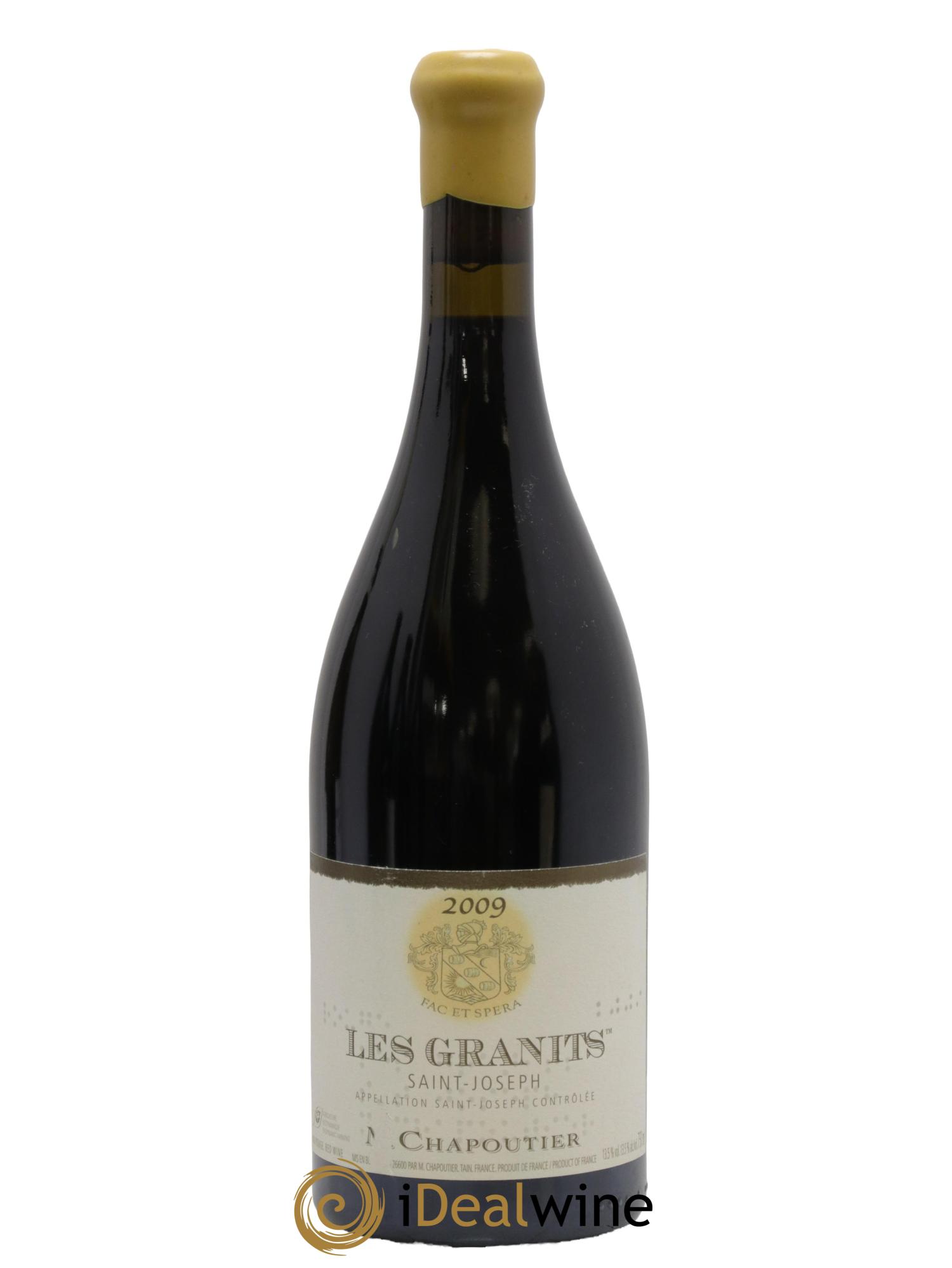 Saint-Joseph Les Granits Chapoutier 2009 - Lot de 1 bouteille - 0