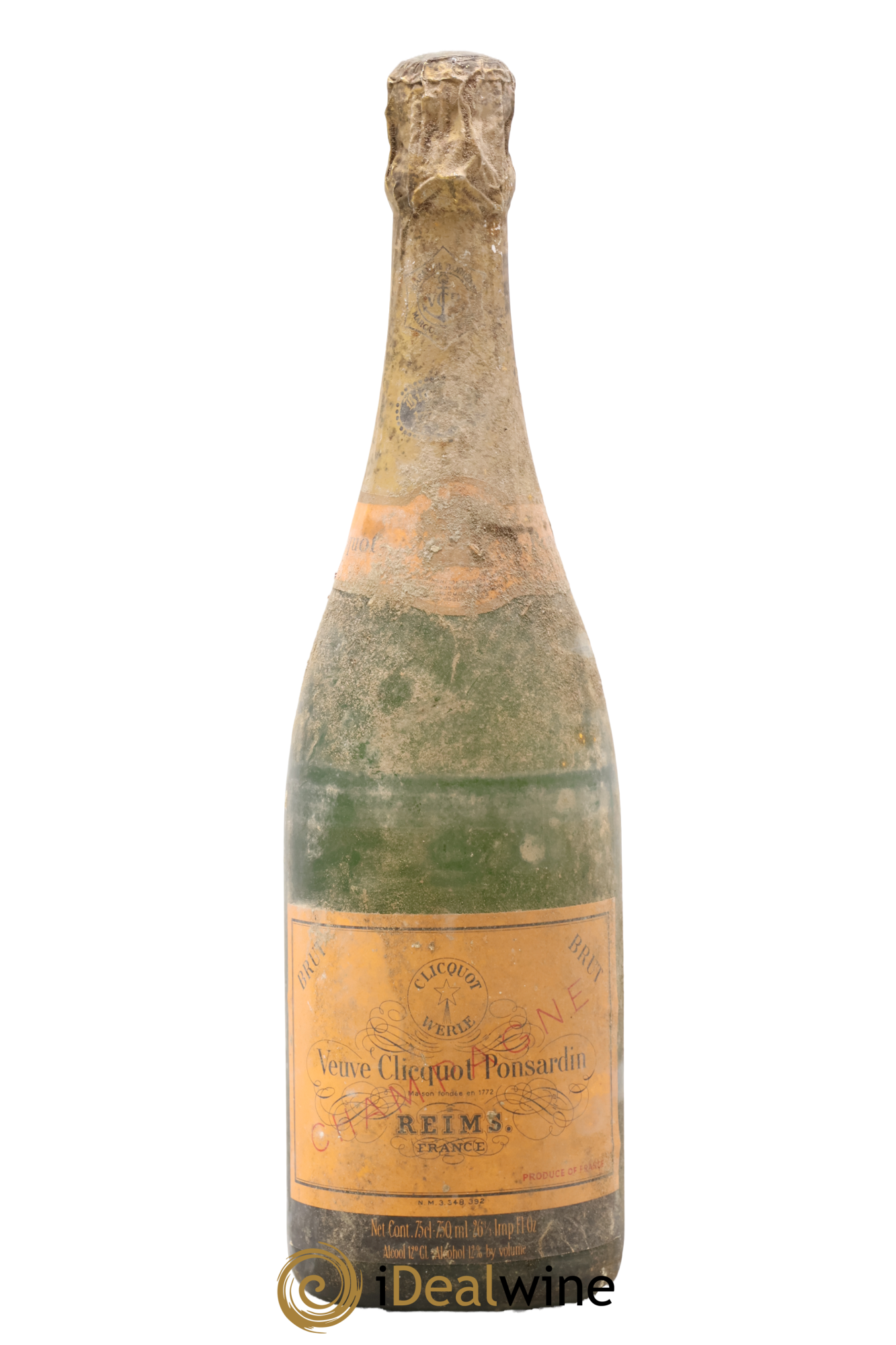 Bicentenaire 1772-1972 Veuve Clicquot - Lot de 1 bouteille - 0