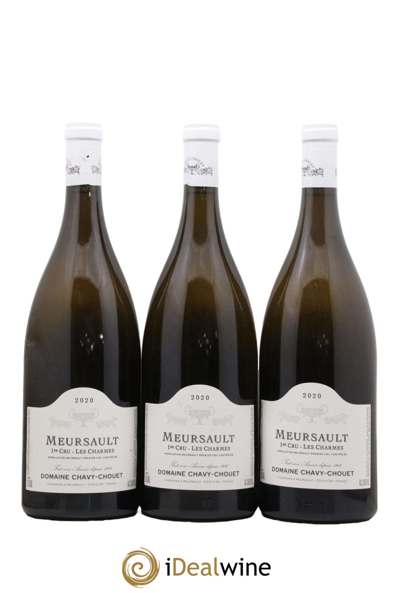 Meursault 1er Cru Les Charmes Chavy-Chouet 2020 - Lot de 3 magnums - 0