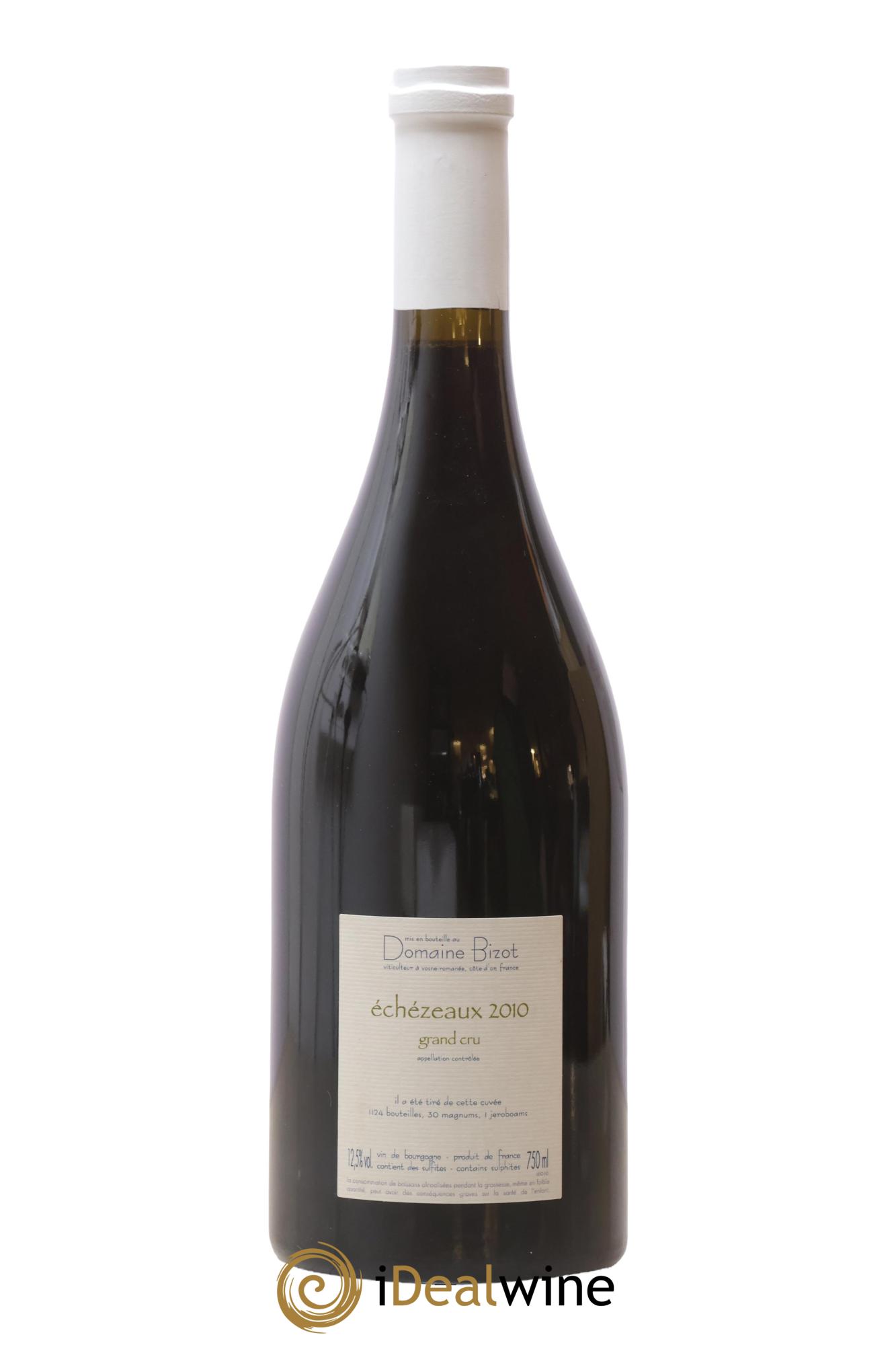 Echezeaux Grand Cru Bizot (Domaine) 2010 - Lot de 1 bouteille - 1