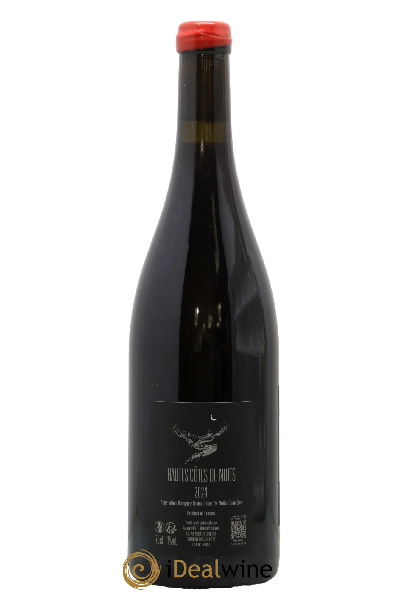 Hautes-Côtes de Nuits Pinot Noar Arnaud Lopez 2024 - Lotto di 1 bottiglia - 1