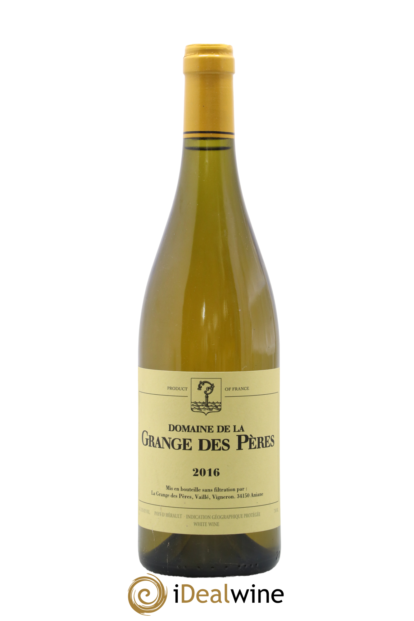 Pays d'Hérault Grange des Pères Laurent Vaillé 2016 - Lot de 1 bouteille - 0
