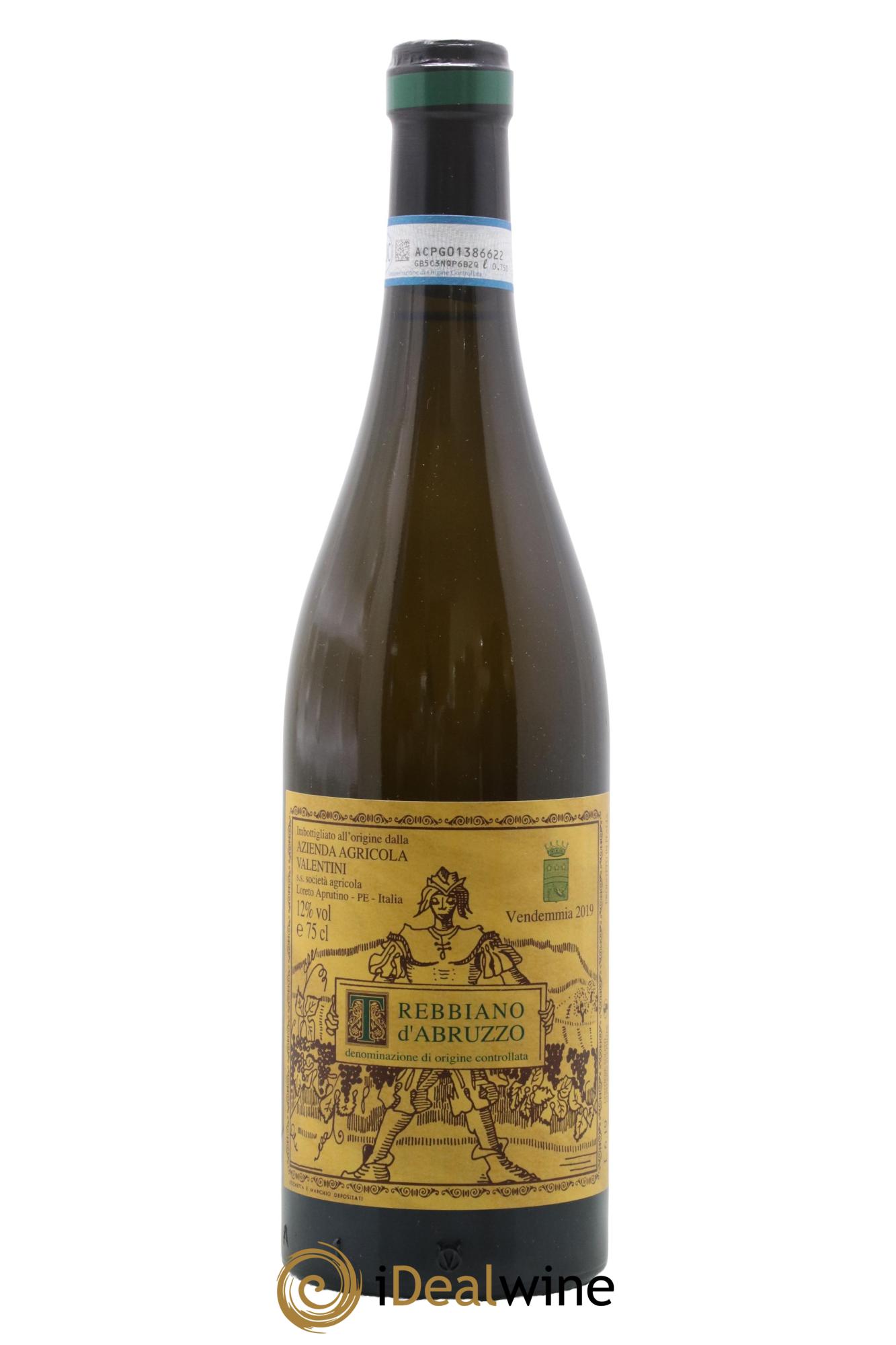 Trebbiano d'Abruzzo DOC Francesco Valentini 2019 - Lotto di 1 bottiglia - 0