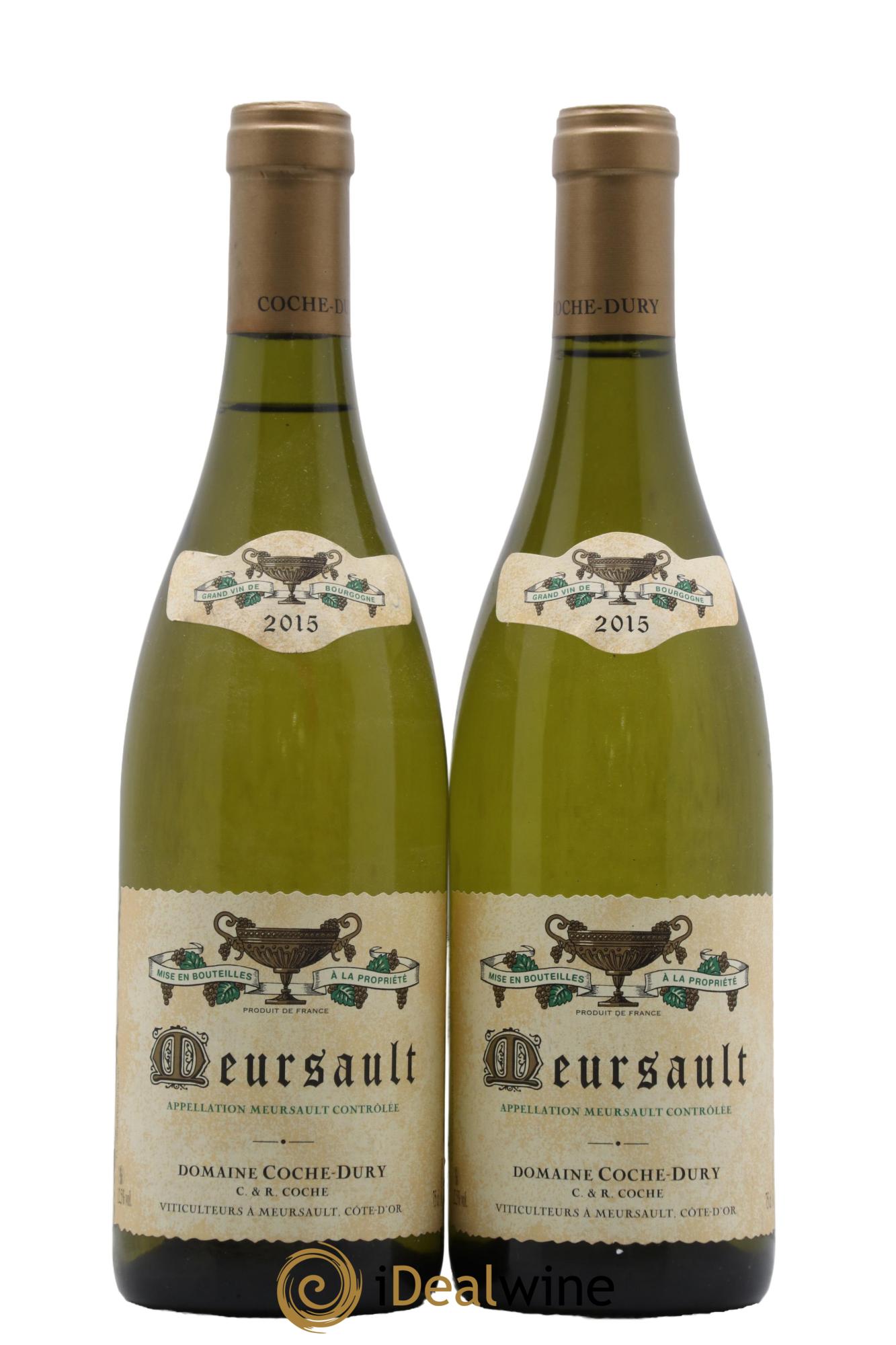 Meursault Coche Dury (Domaine) 2015 - Lotto di 2 bottiglie - 0