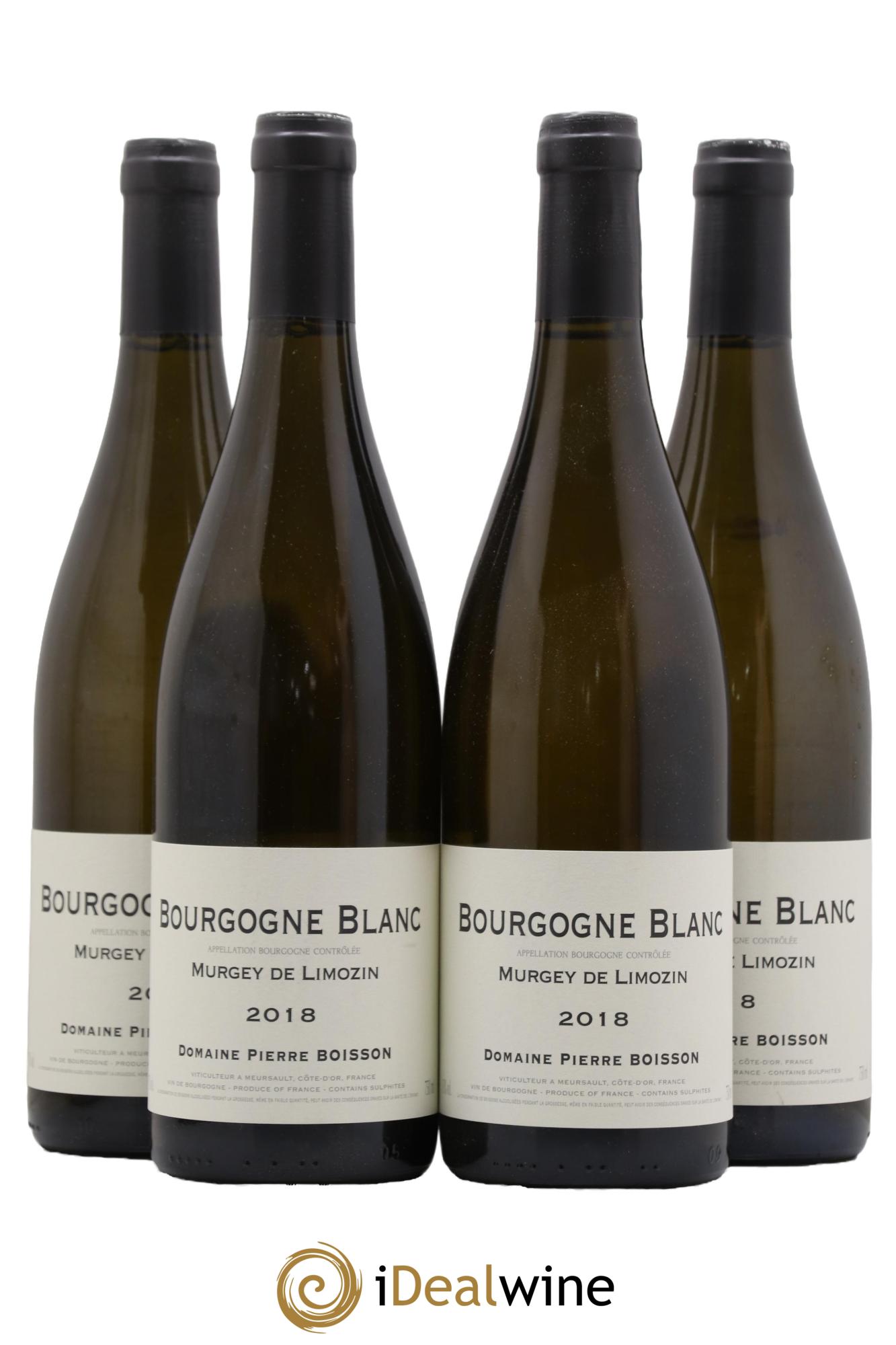Bourgogne Murgey de Limozin Pierre Boisson (Domaine) 2018 - Lot de 4 bouteilles - 0