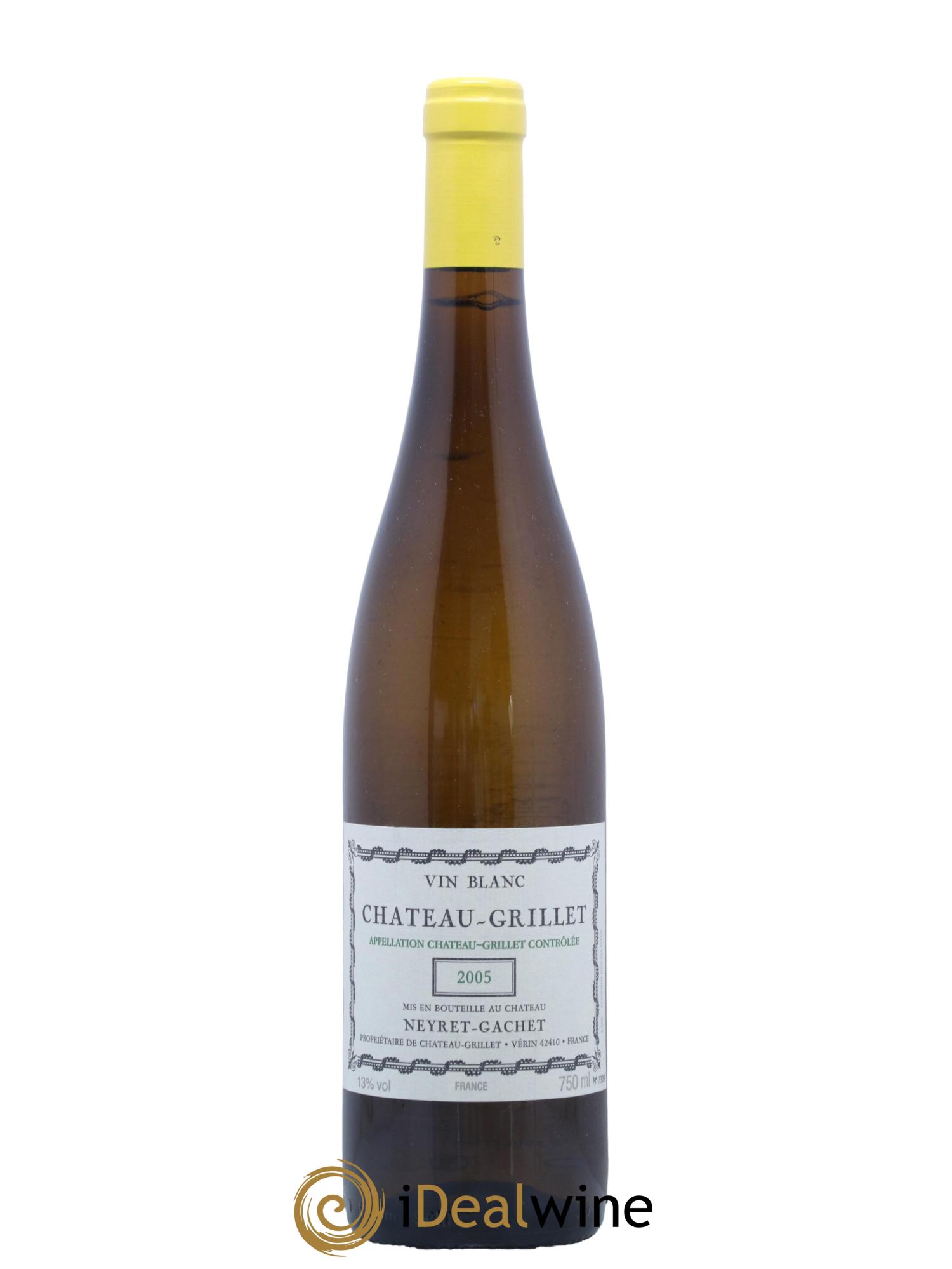 Château Grillet Château-Grillet 2005 - Lot de 1 bouteille - 0