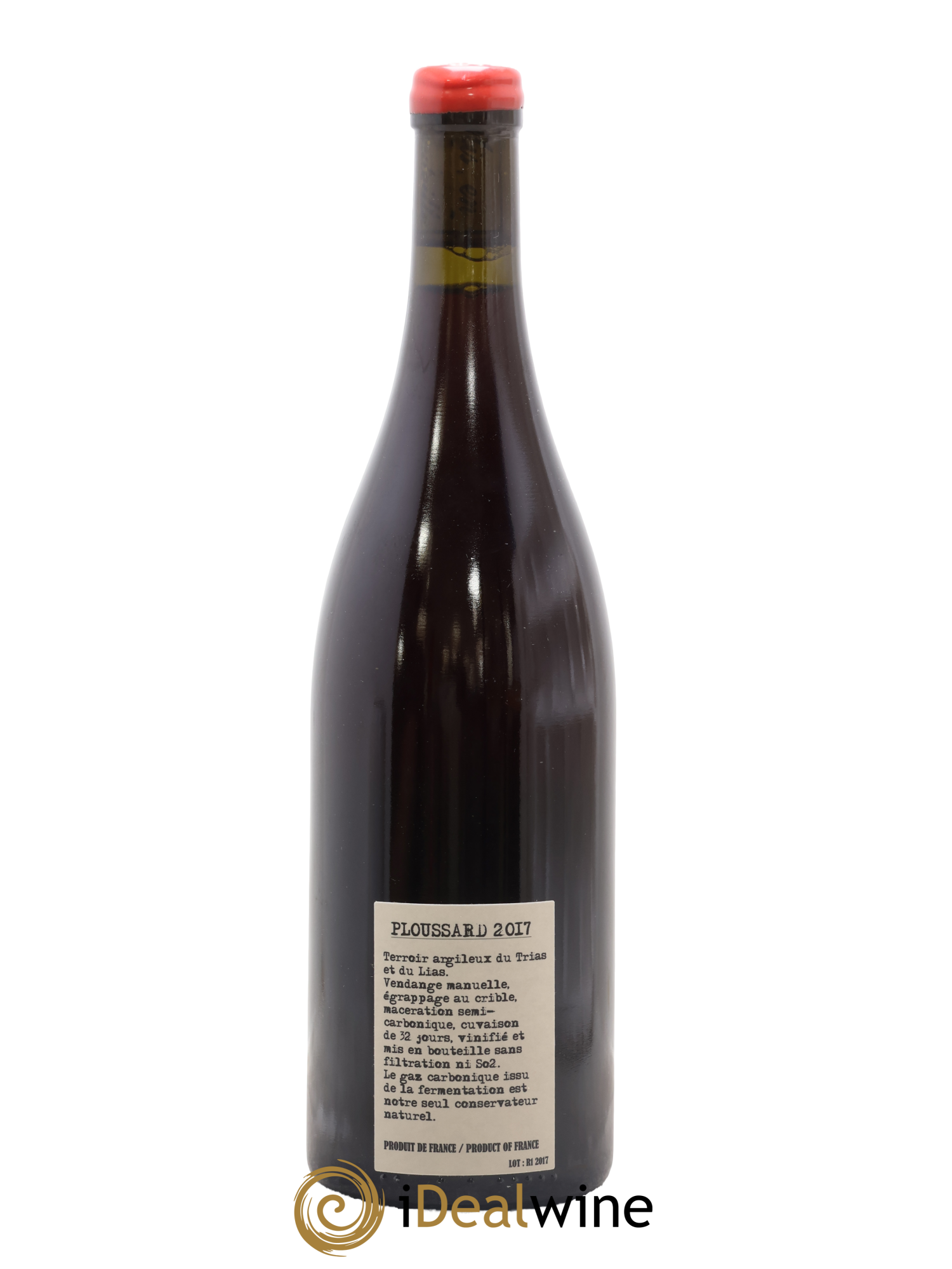Arbois-Pupillin Ploussard Adeline Houillon & Renaud Bruyère 2017 - Posten von 1 Flasche - 1