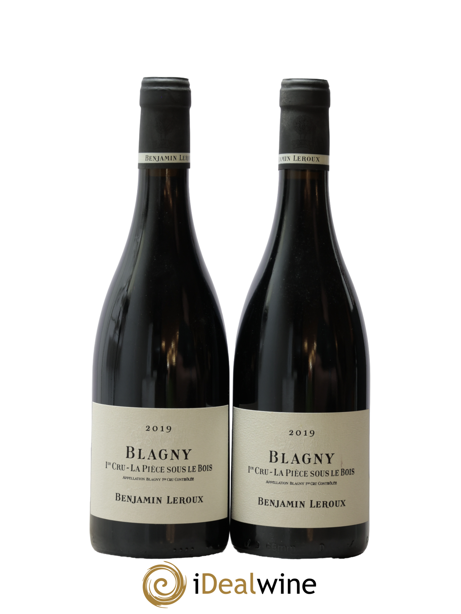 Blagny 1er Cru La Pièce sous le Bois Benjamin Leroux 2019 - Lot de 2 bouteilles - 0