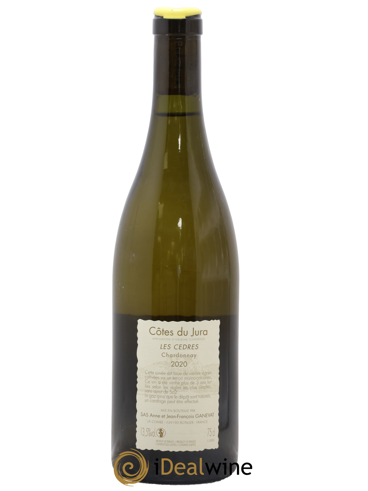 Vin de France (anciennement Côtes du Jura) Les Cèdres Anne et Jean François Ganevat 2020 - Lot of 1 bottle - 1