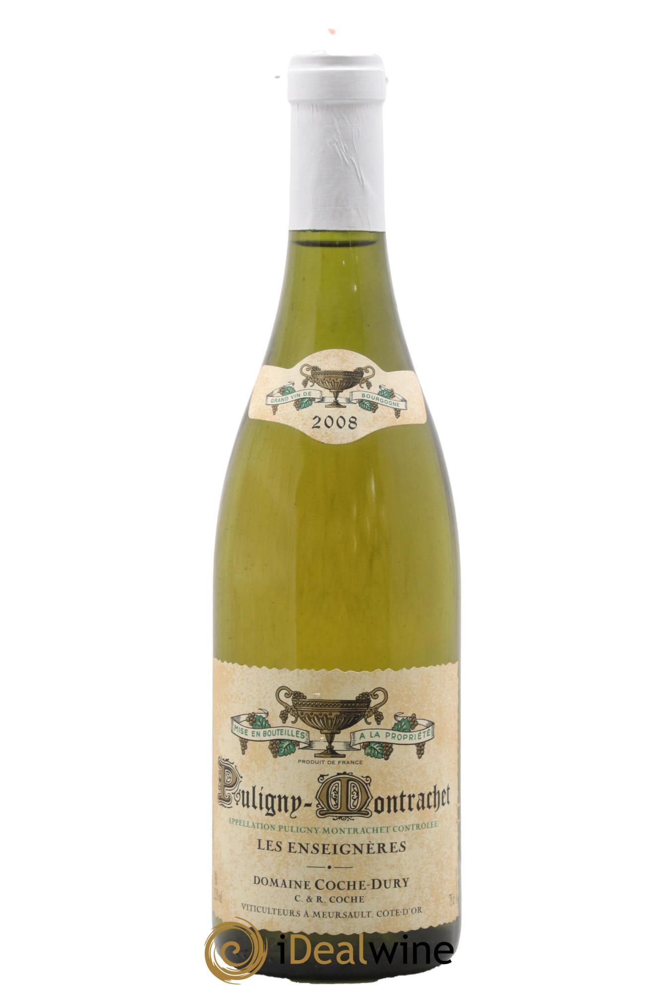 Puligny-Montrachet Les Enseignères Coche Dury (Domaine) 2008 - Lot de 1 bouteille - 0