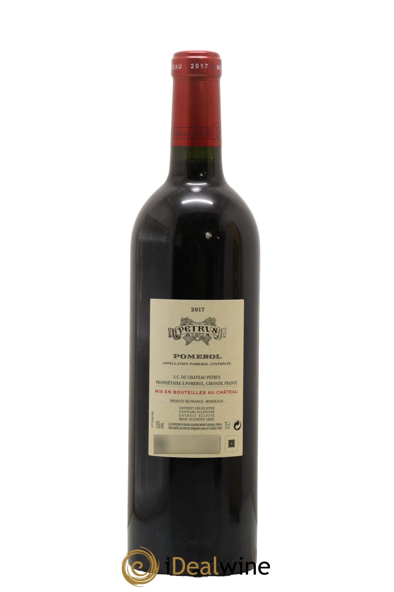 Petrus 2017 - Lot de 1 bouteille - 2