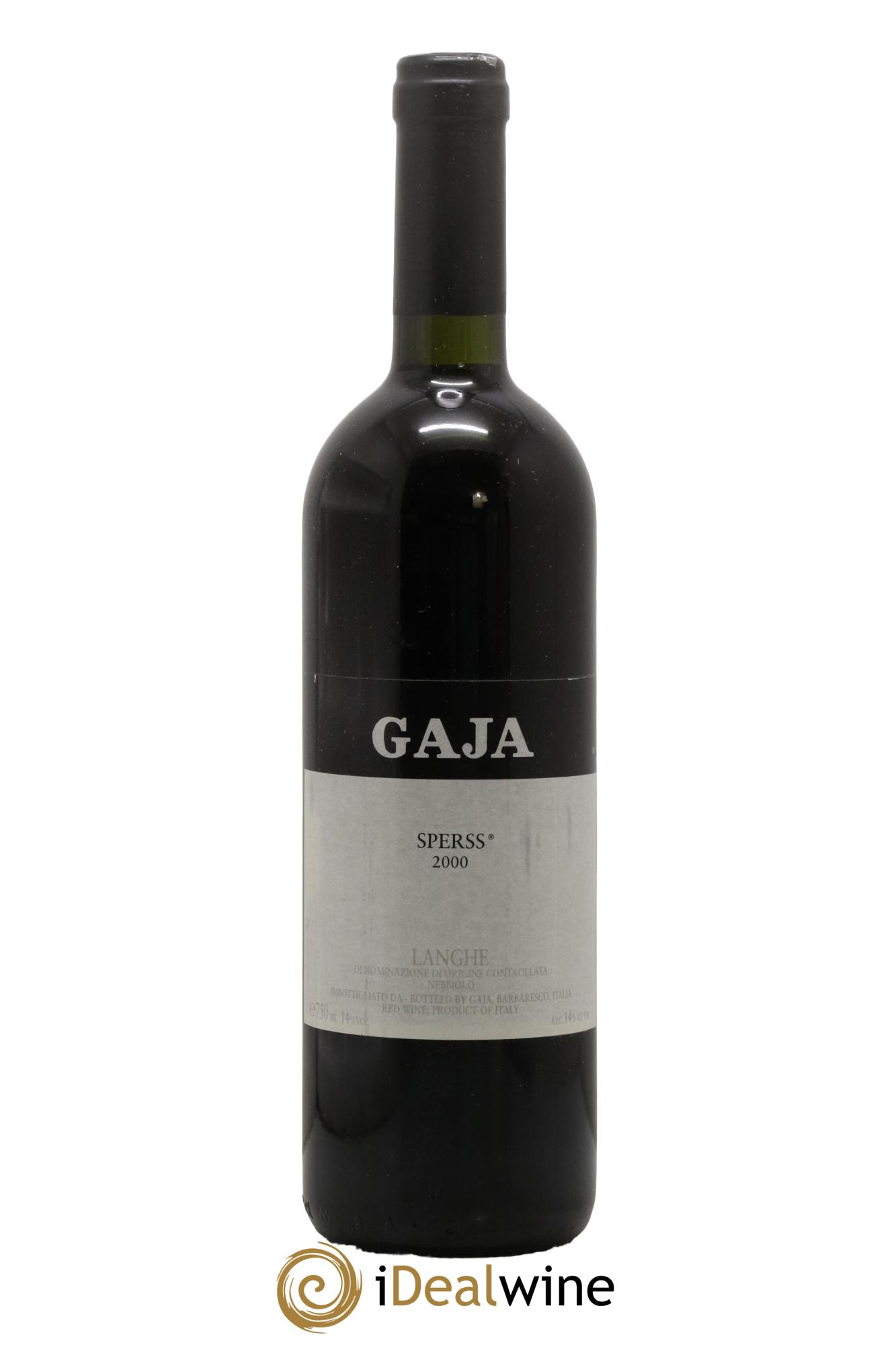 Langhe Sperss Angelo Gaja 2000 - Lotto di 1 bottiglia - 0
